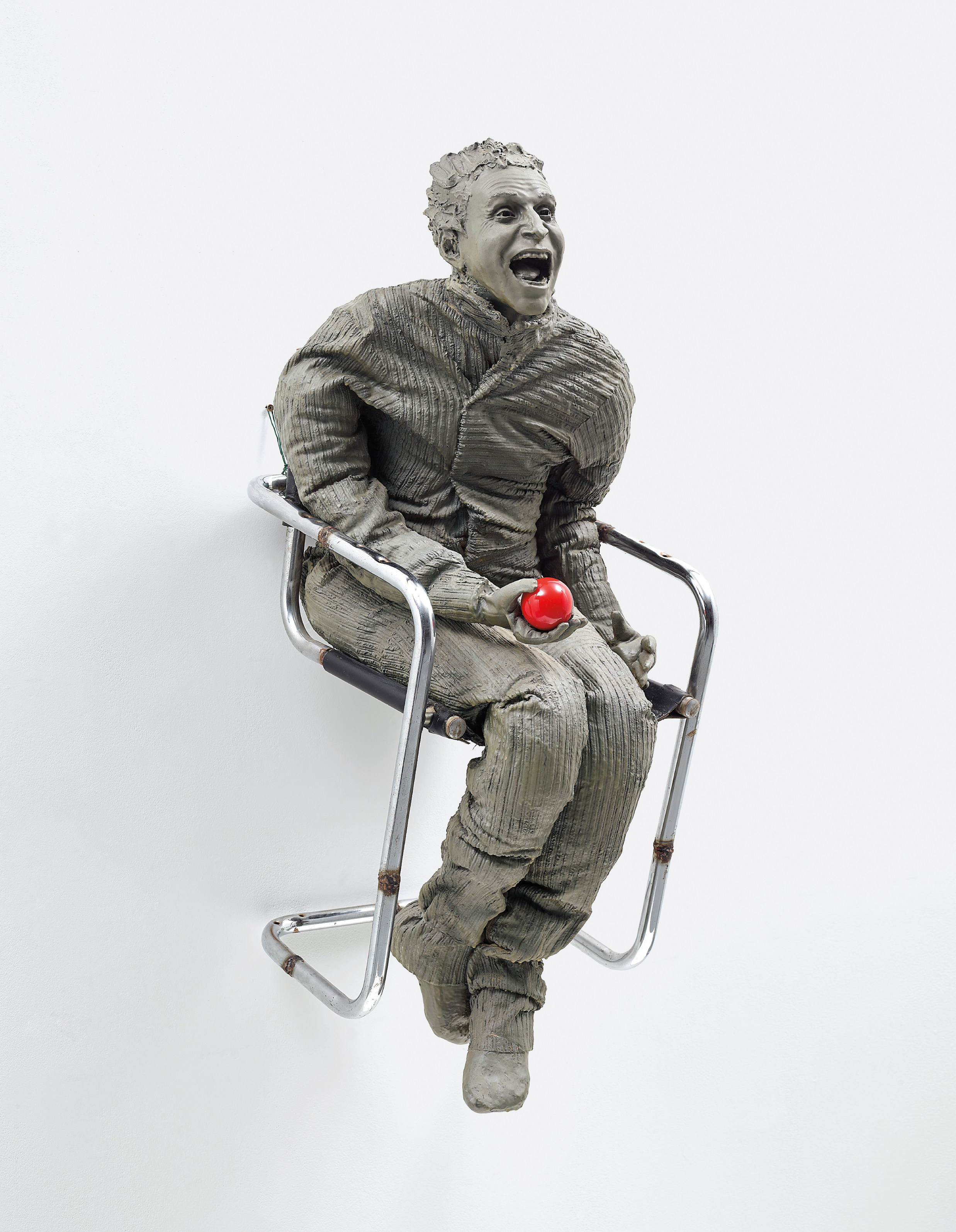 Juan Muñoz — One Laughing at the Red Ball