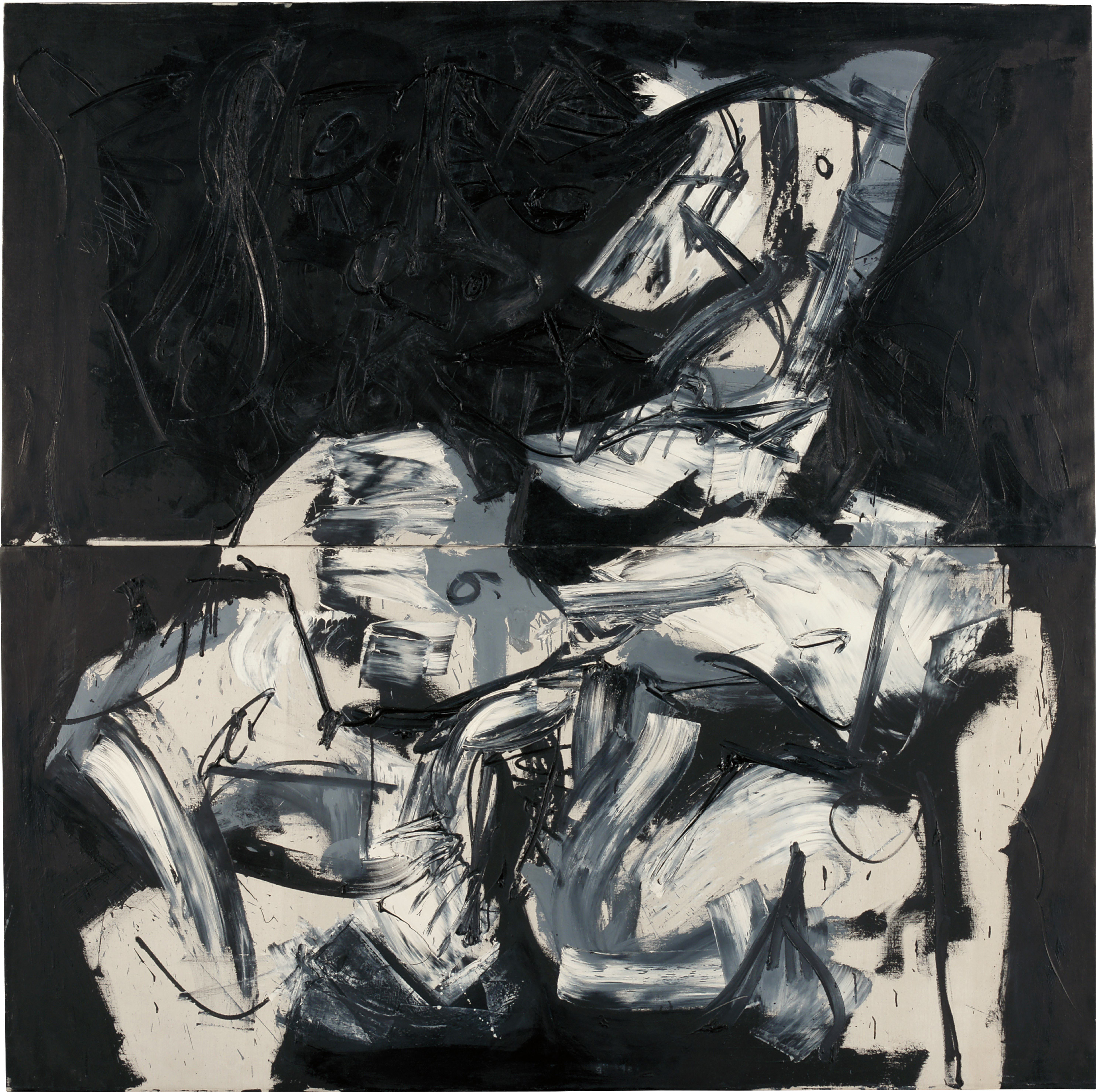 Antonio Saura — Grand Nu