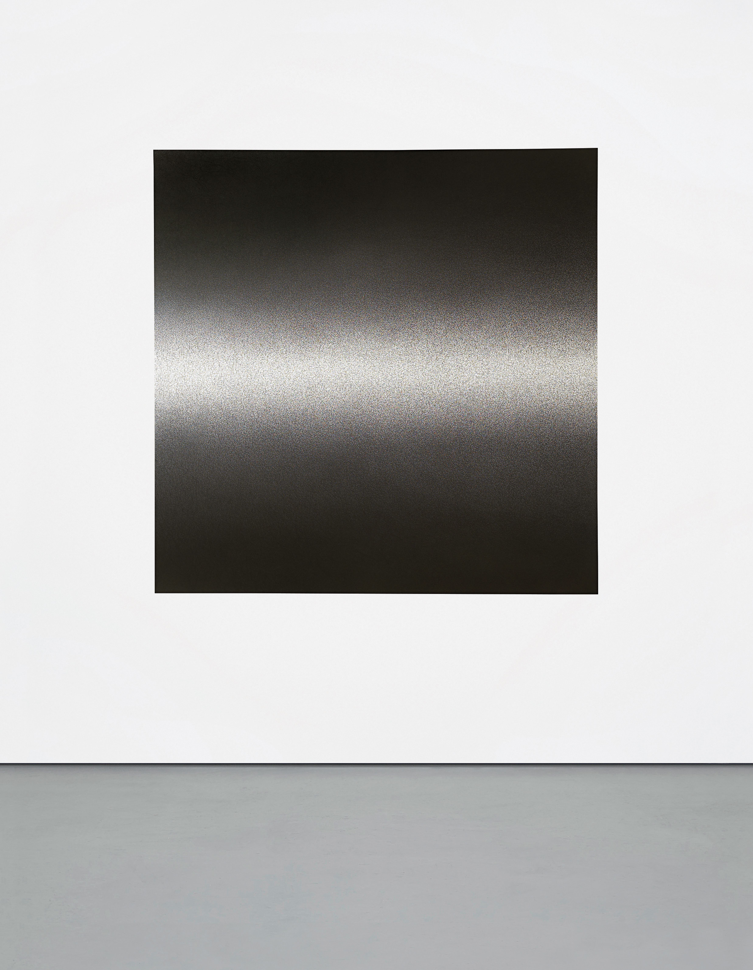 Sol LeWitt — Wall Drawing #1185 Scribbles: Inverted Curve (Horizontal)