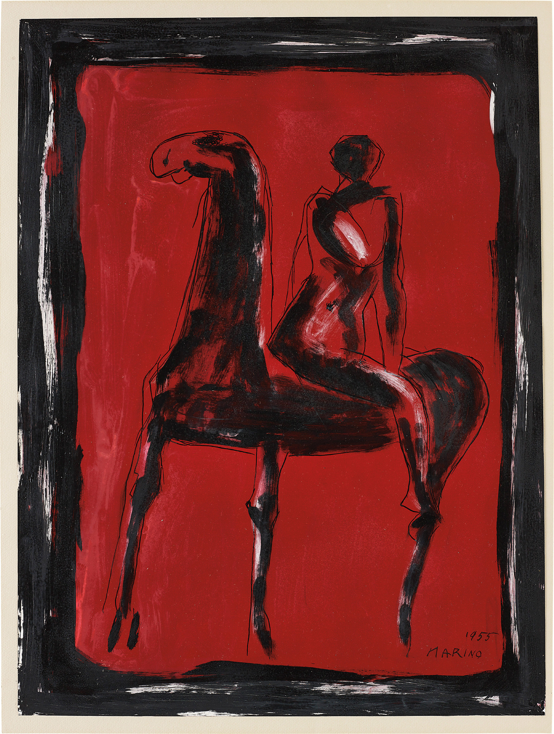 Marino Marini — Cavallo e Cavaliere