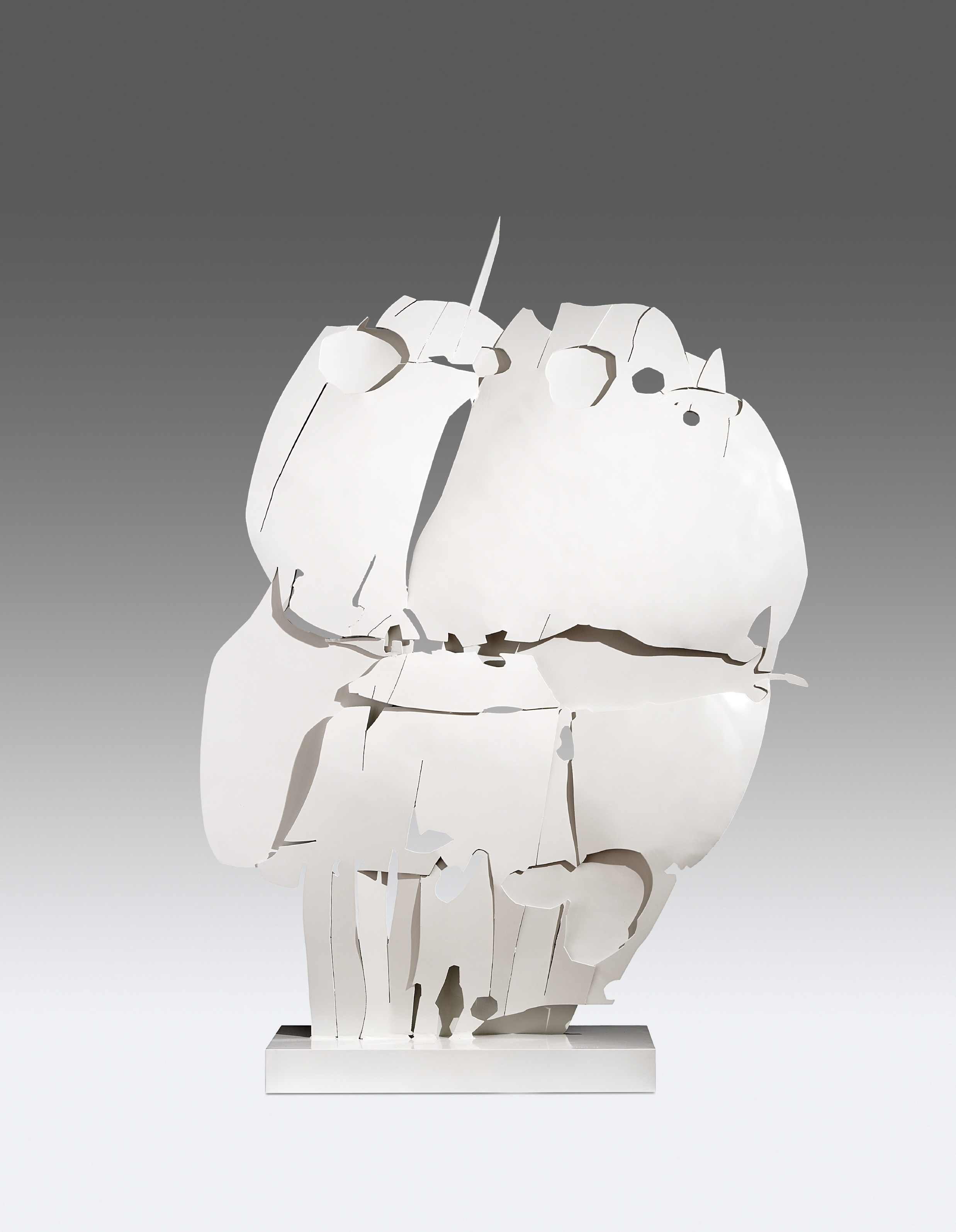 Pietro Consagra — Ferro trasparente bianco V