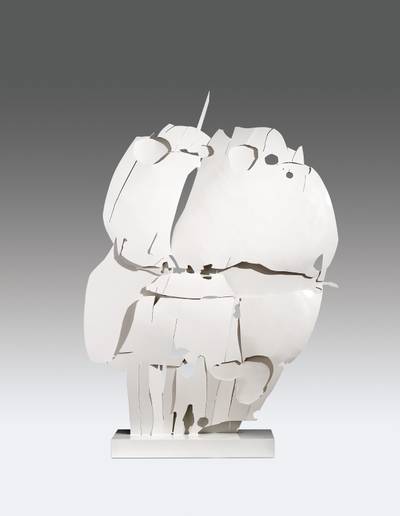 Ferro trasparente bianco V