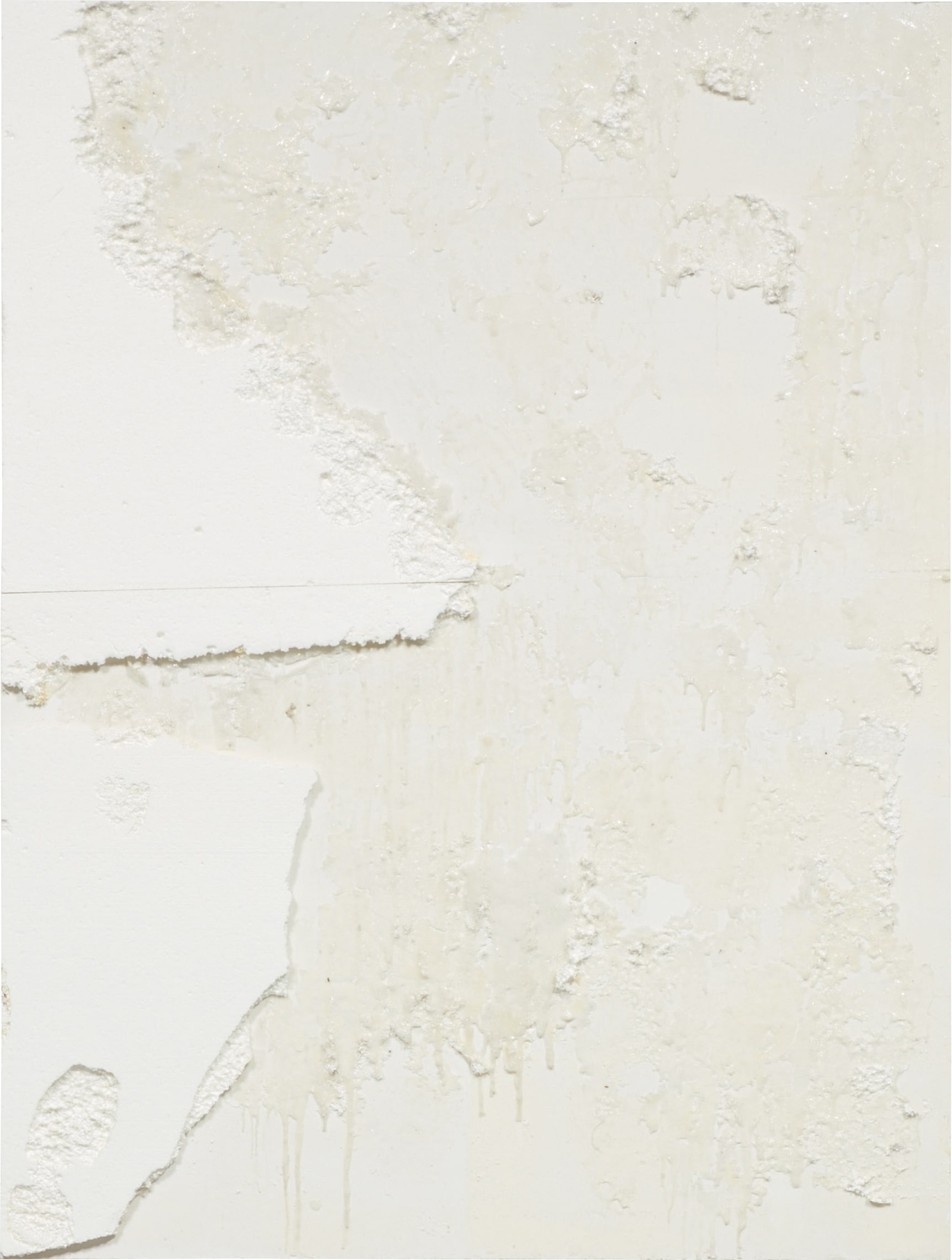 Rudolf Stingel — styrofoam and silicone on canvas