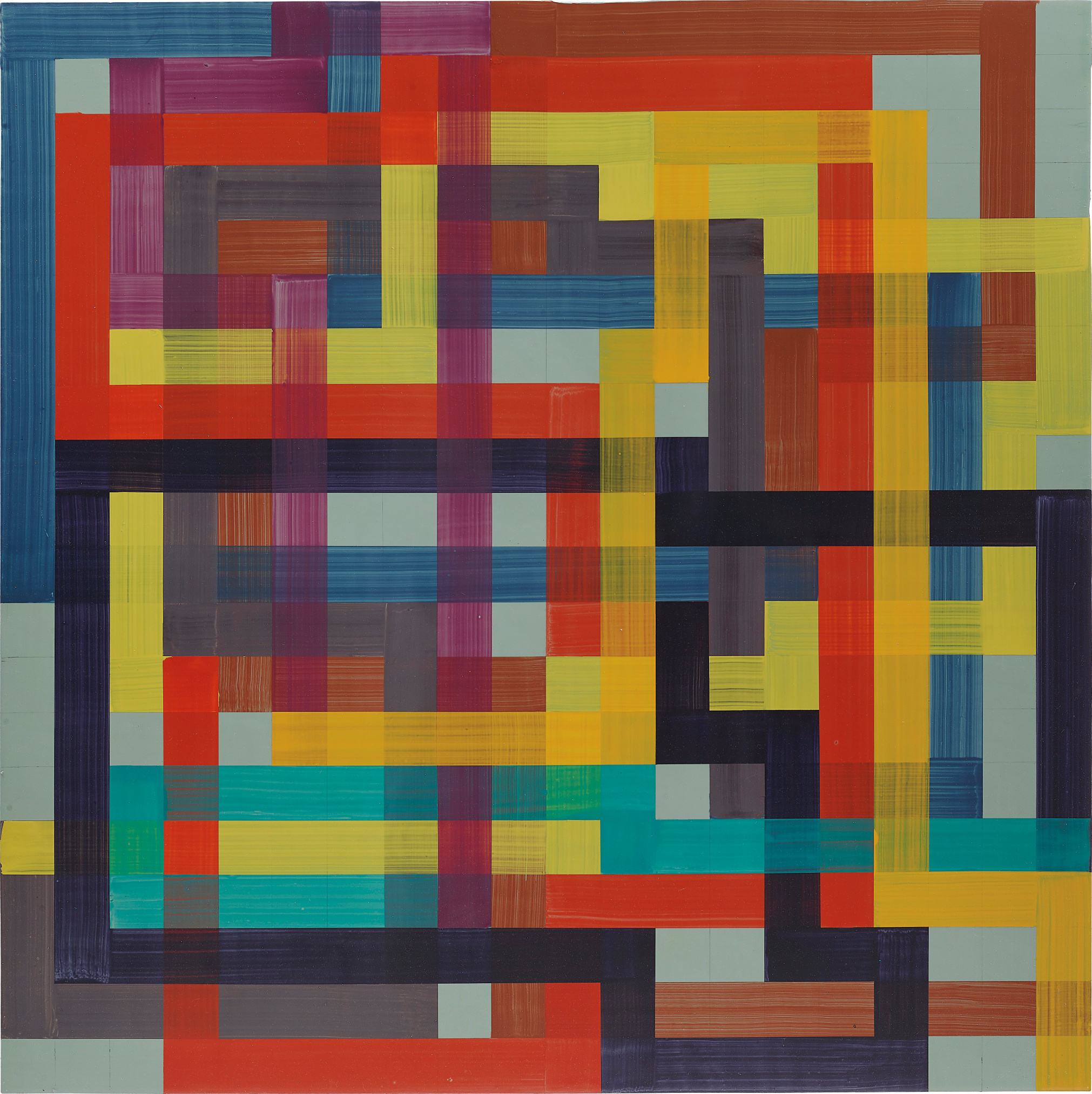 Bernard Frize — Blanc