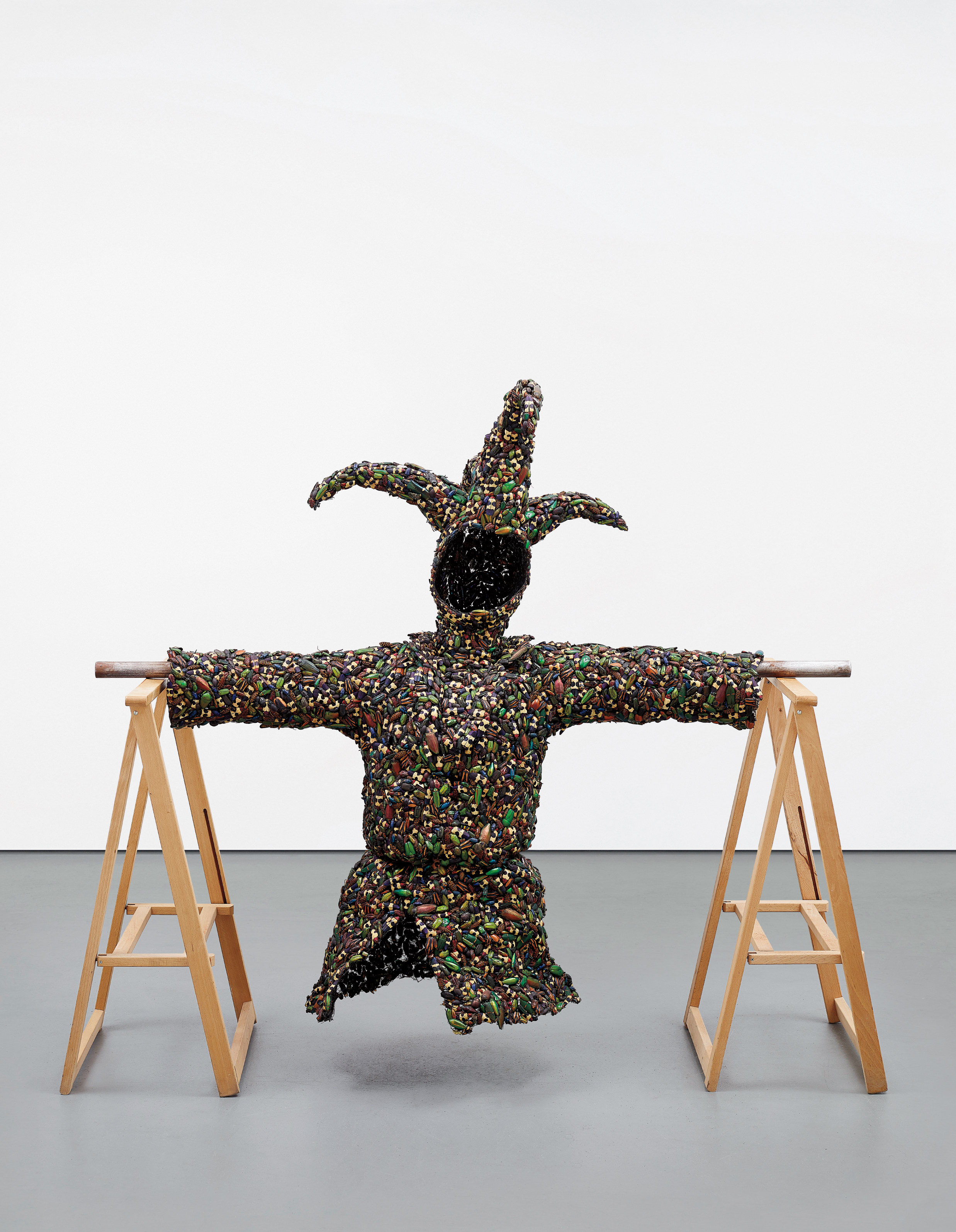 Self-portrait as Joker in the Ommeganck Street