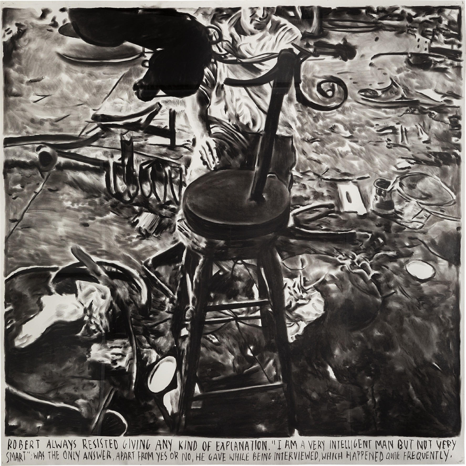 Robert always resisted giving any kind of explanation