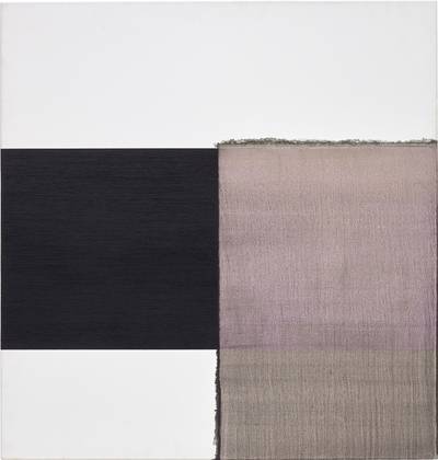 Exposed Painting Intense Black Red Violet