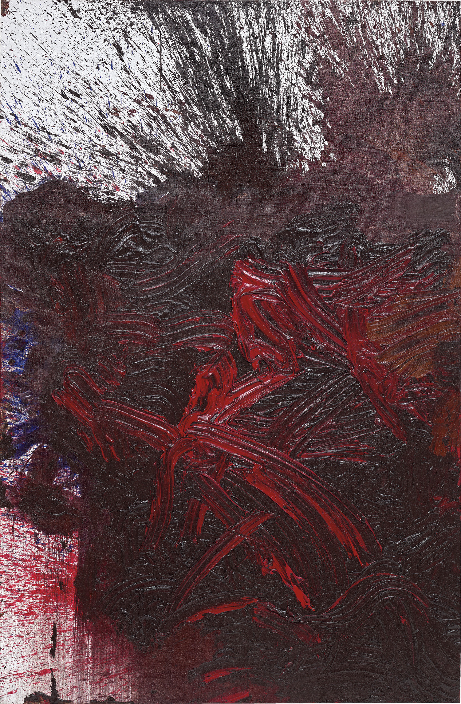 Schüttbild from the 60th Painting Action