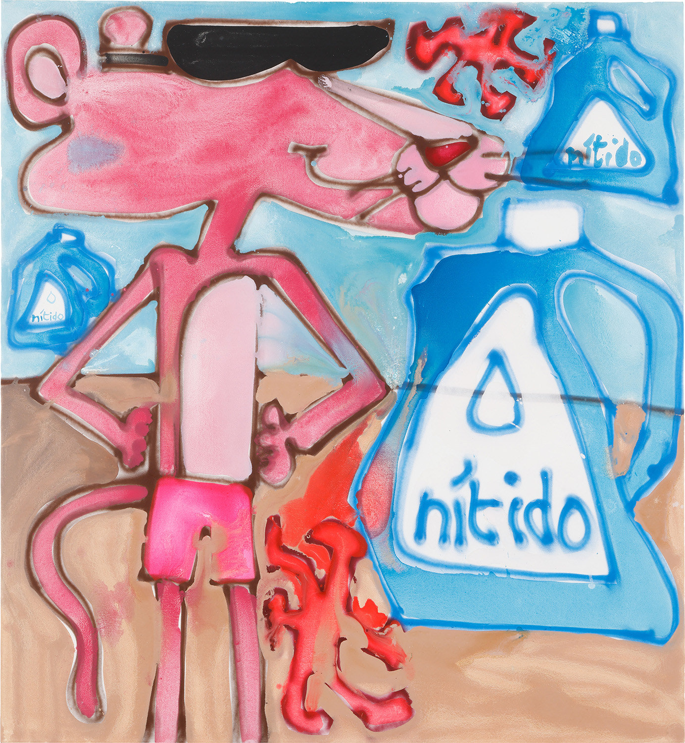 Katherine Bernhardt — Wash Everything