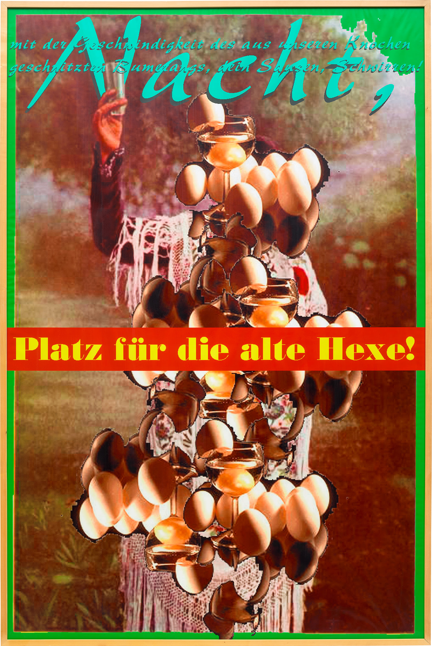Albert Oehlen — Plakat (Nacht)