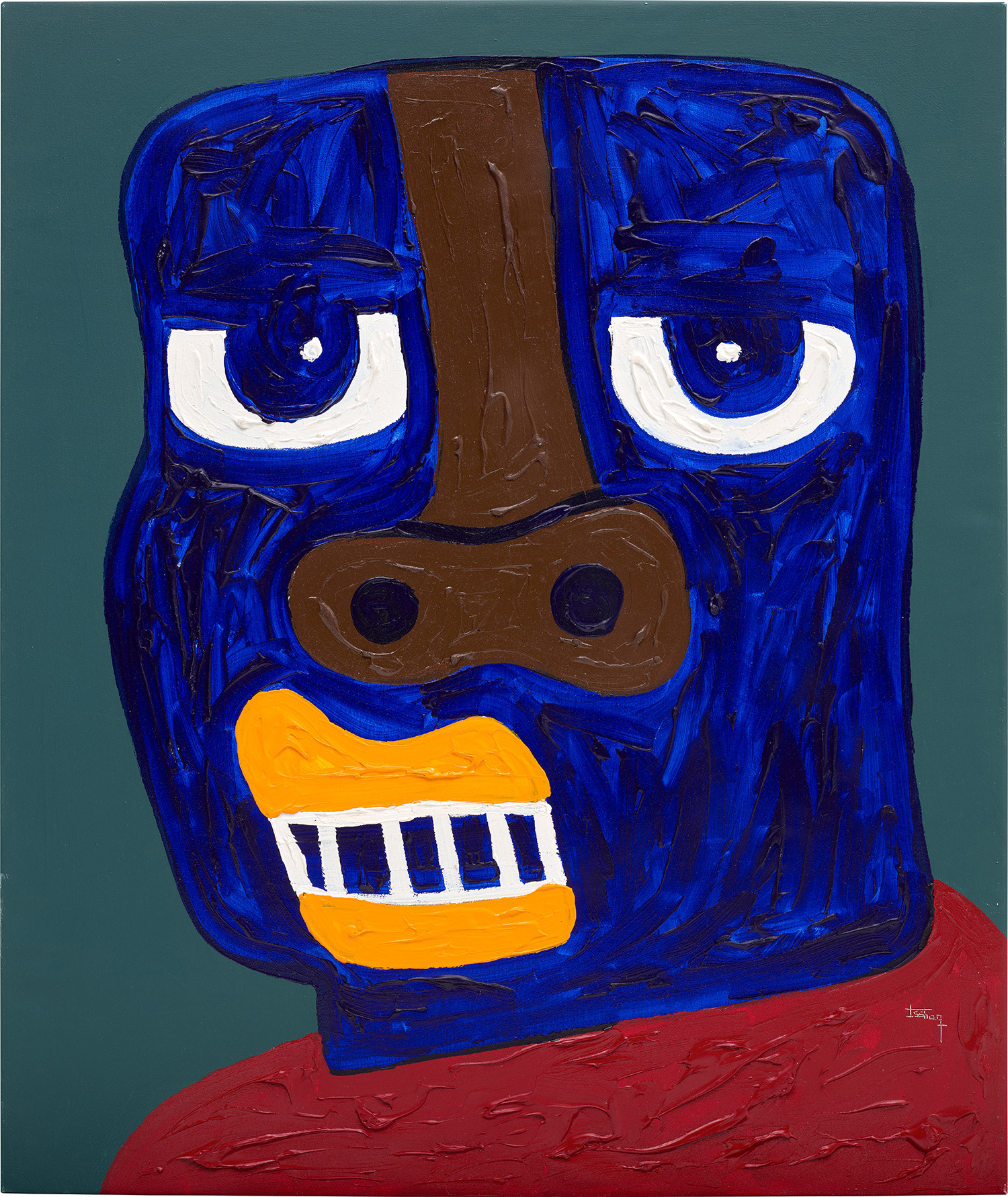 Isshaq Ismail — Blue Face 2