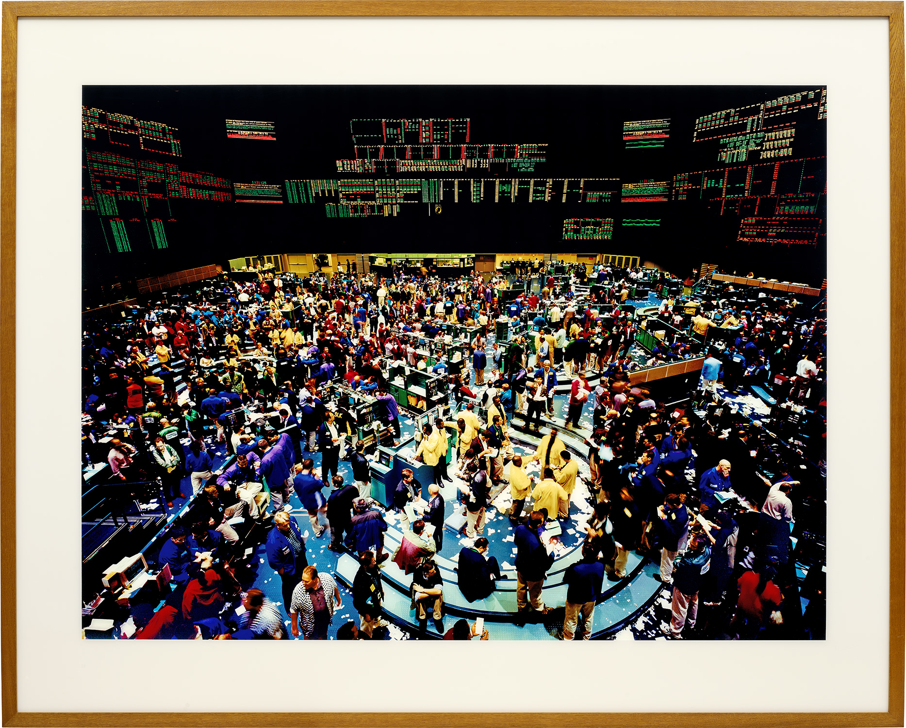 Andreas Gursky — New York, Mercantile Exchange