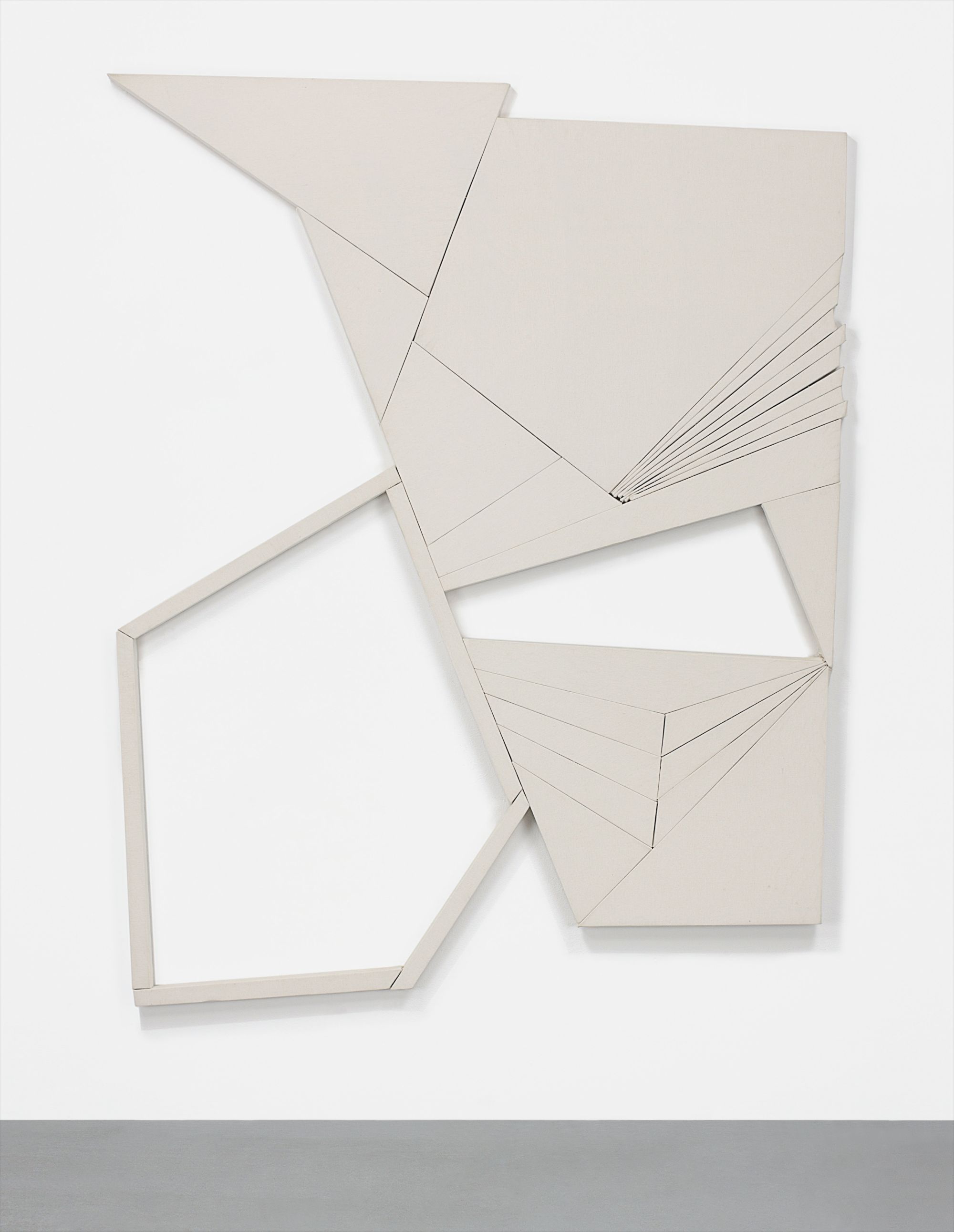 The present lot is one of Jacob Kassay’s large scale mirror paintings: at once sophisticated and subversive,