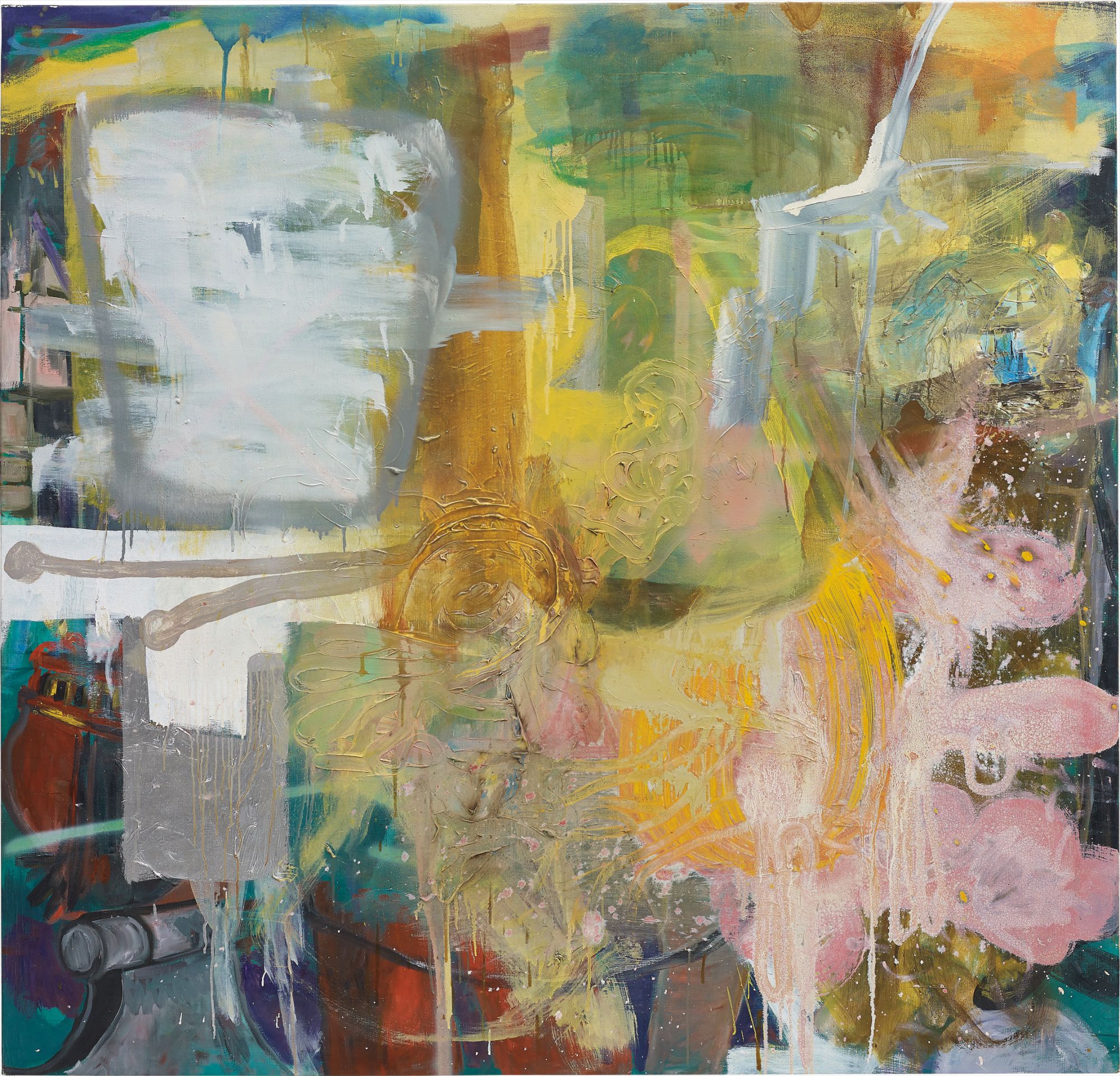 Albert Oehlen — Amber