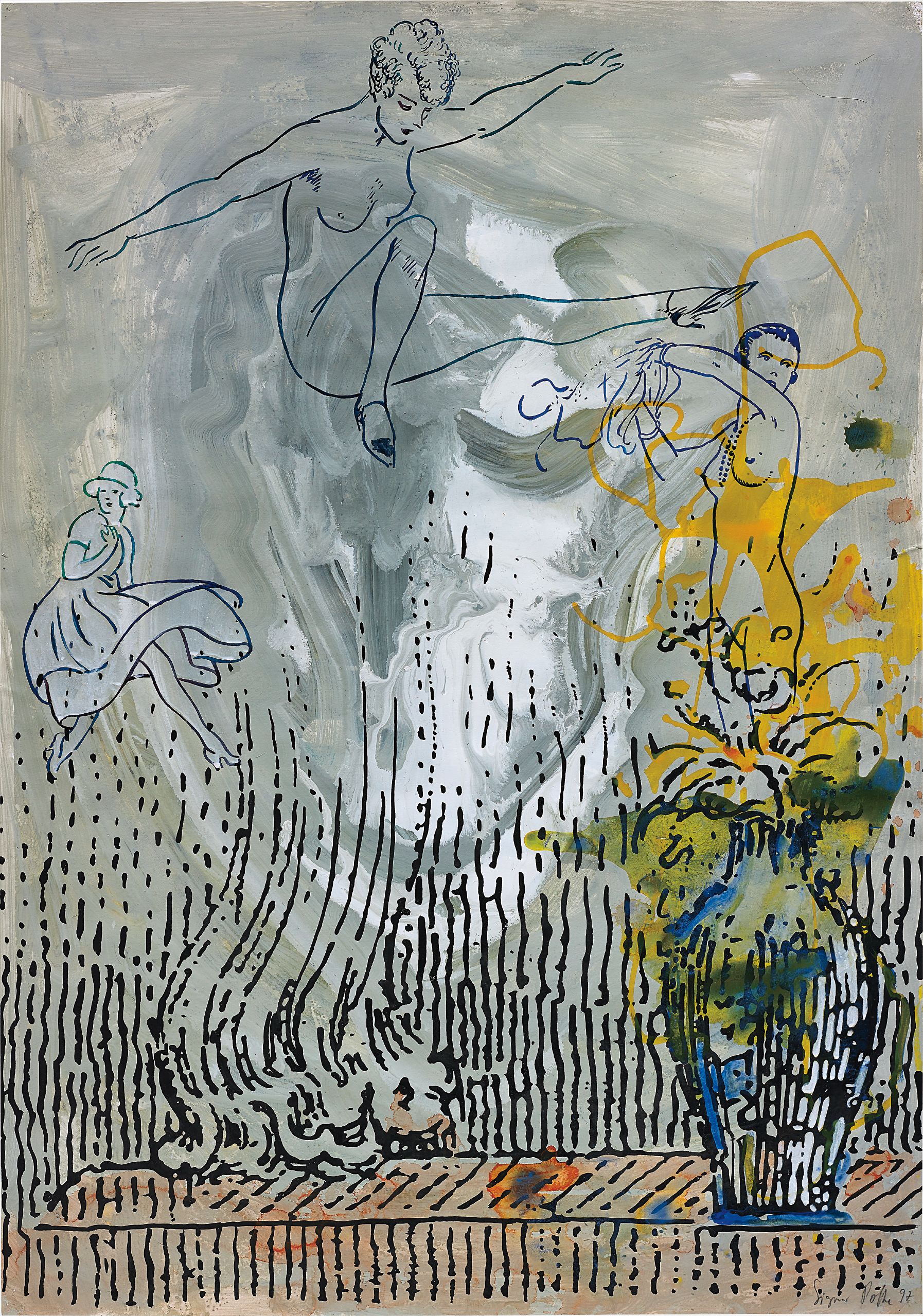 Sigmar Polke — An exquisite marriage of tonal alchemy and balletic movement, Sigmar Polke’s