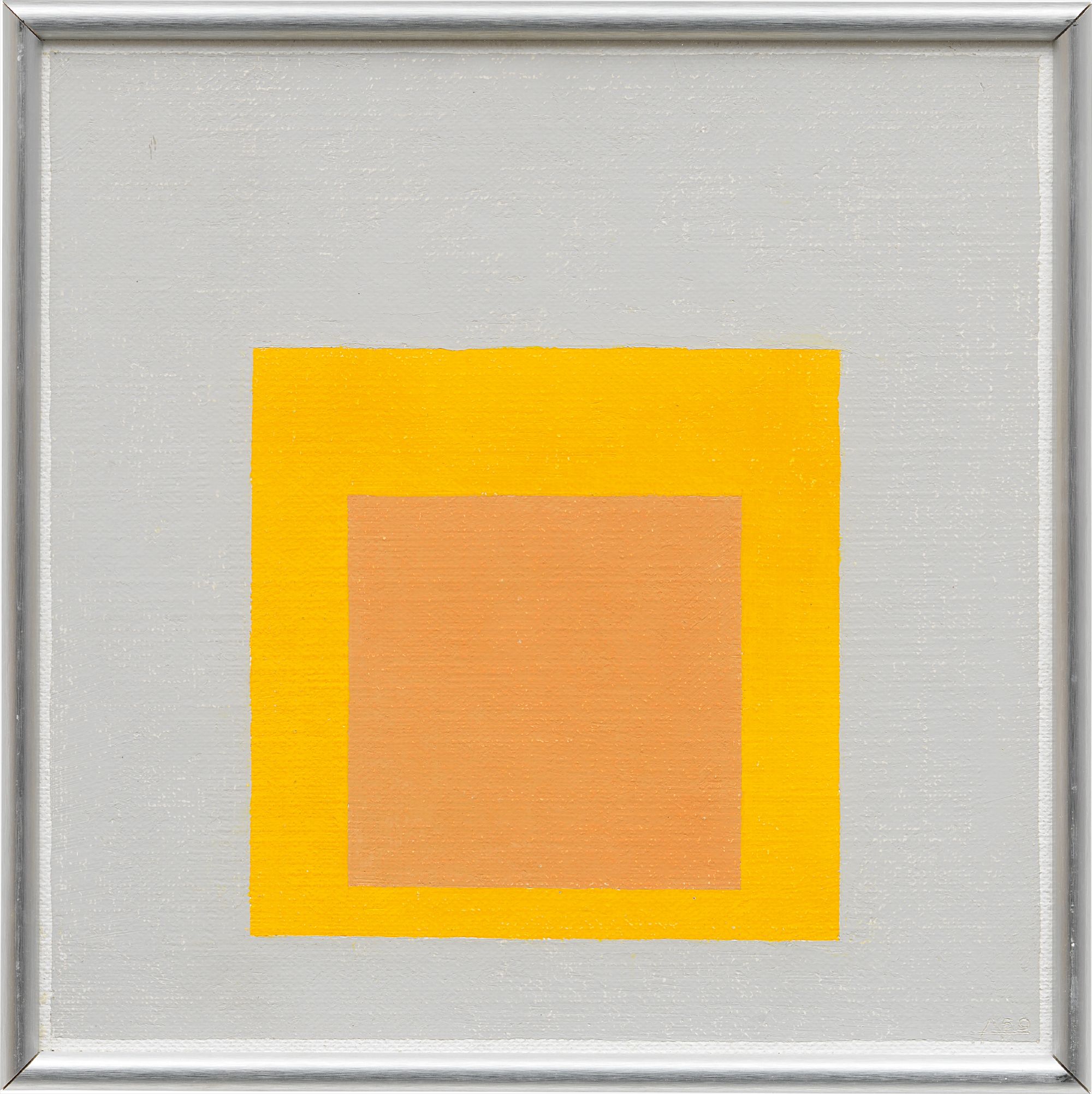 Josef Albers — Study for Homage for the Square; Sel: E. B. 4