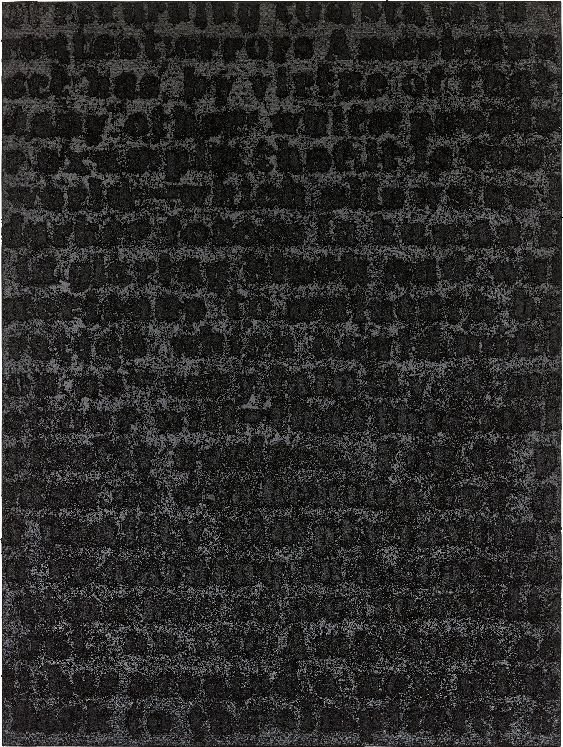 Glenn Ligon — Stranger Study #11