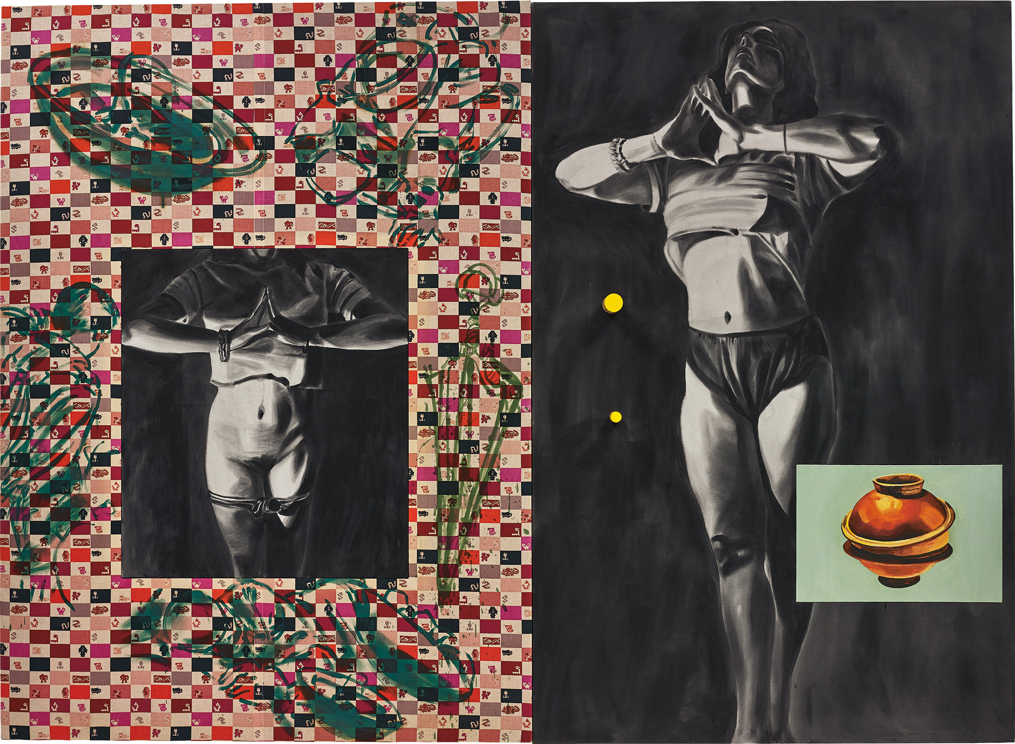 David Salle — Maid of Germany