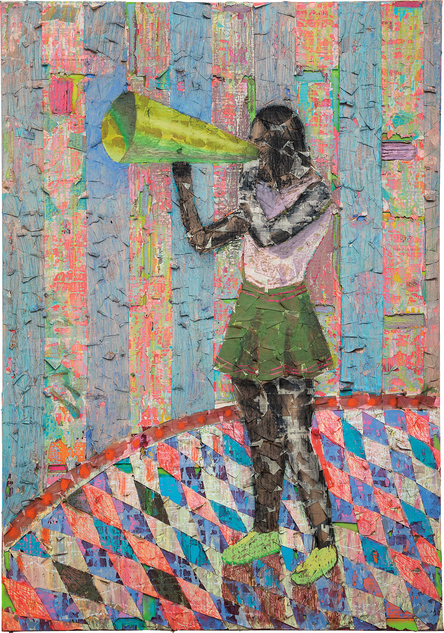 Derek Fordjour — Green Horn