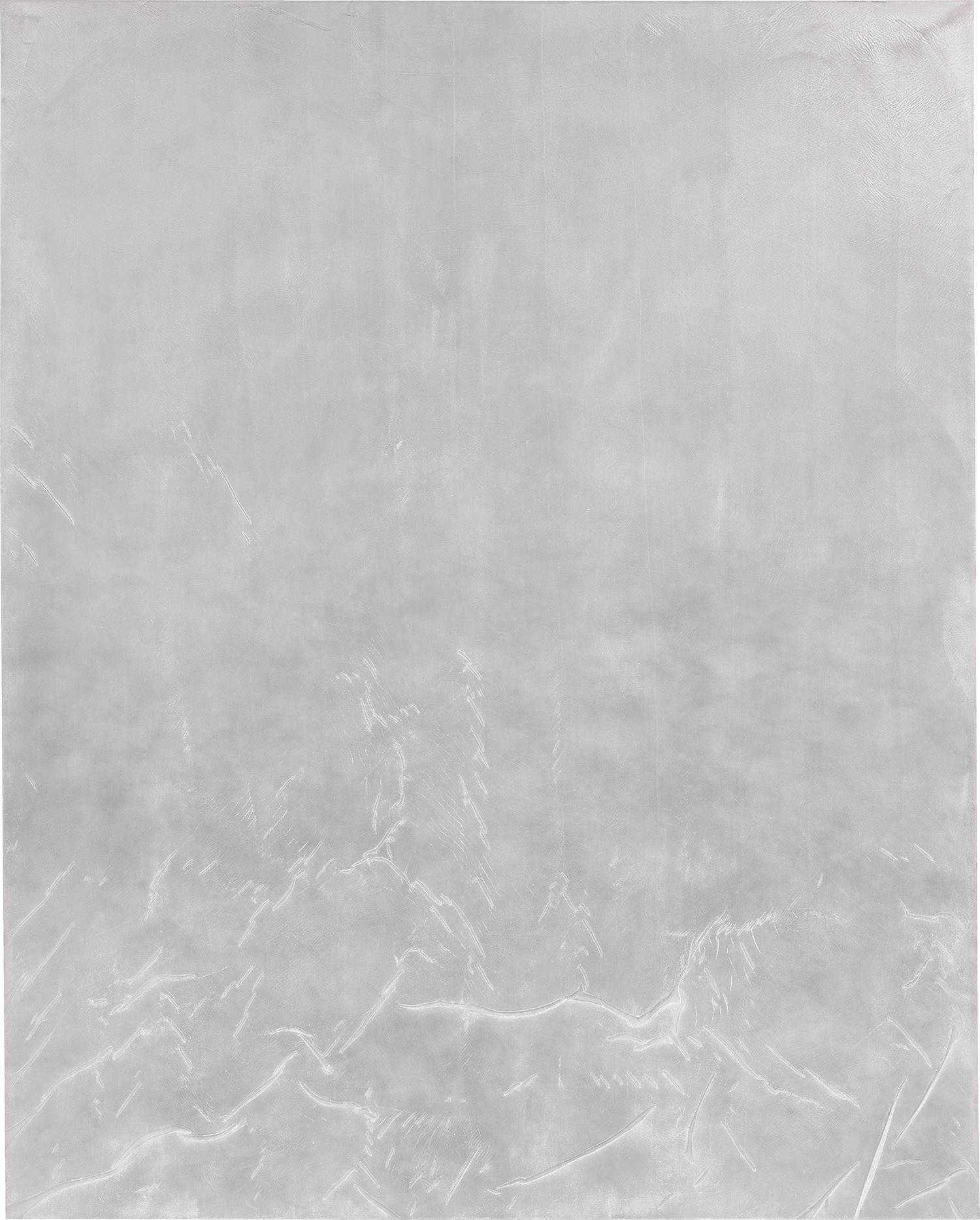Rudolf Stingel — Evincing the luminescent hues of a nocturnal fog,