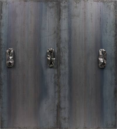 coal and lead on iron