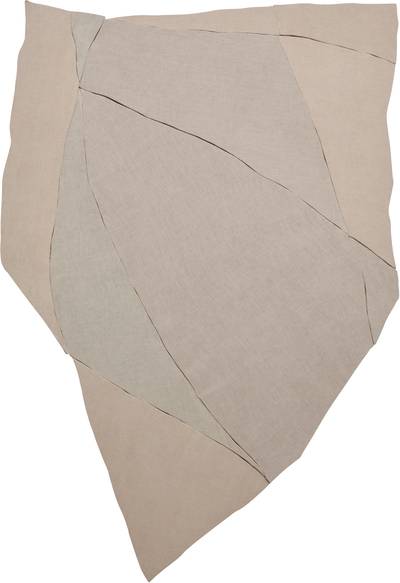 linen on canvas on panel