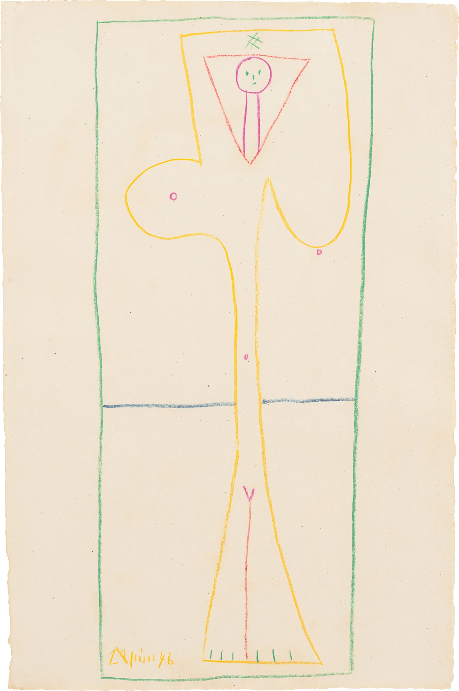 Pablo Picasso — Femme nue debout III