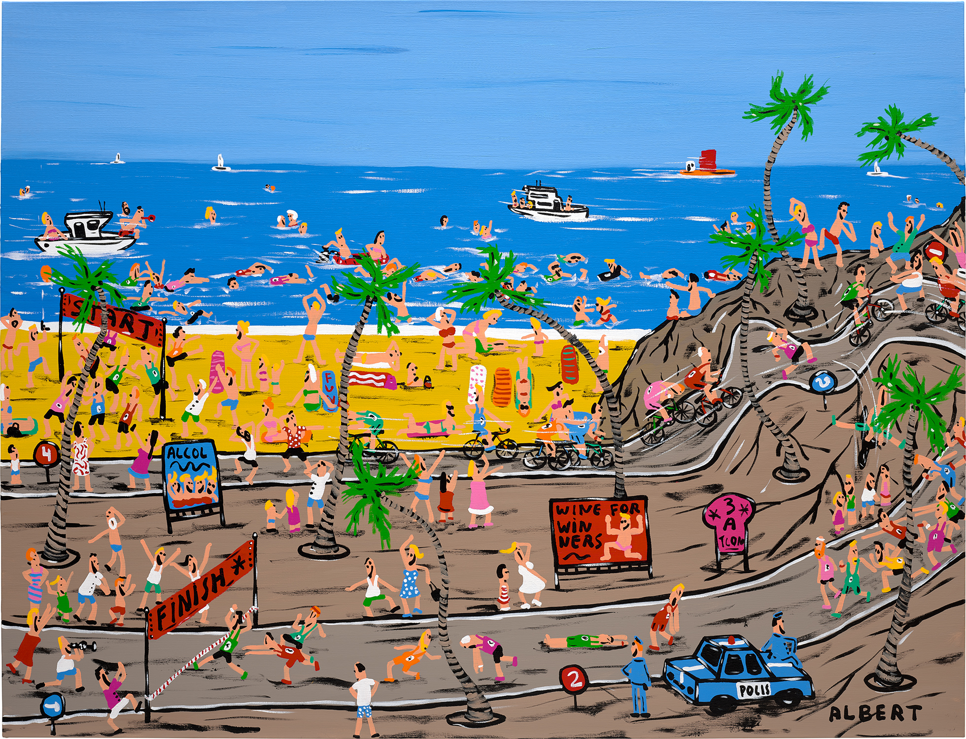 Albert Willem — A Thrilling Triathlon