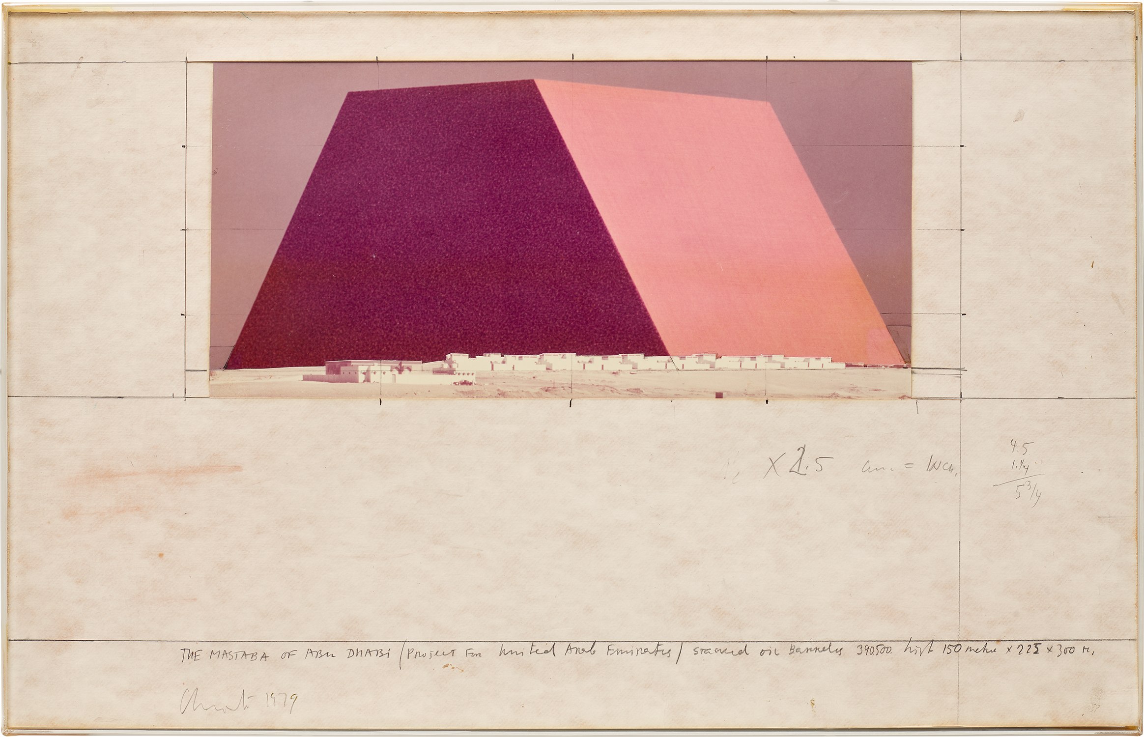 Christo — The Mastaba, Project for the United Arab Emirates