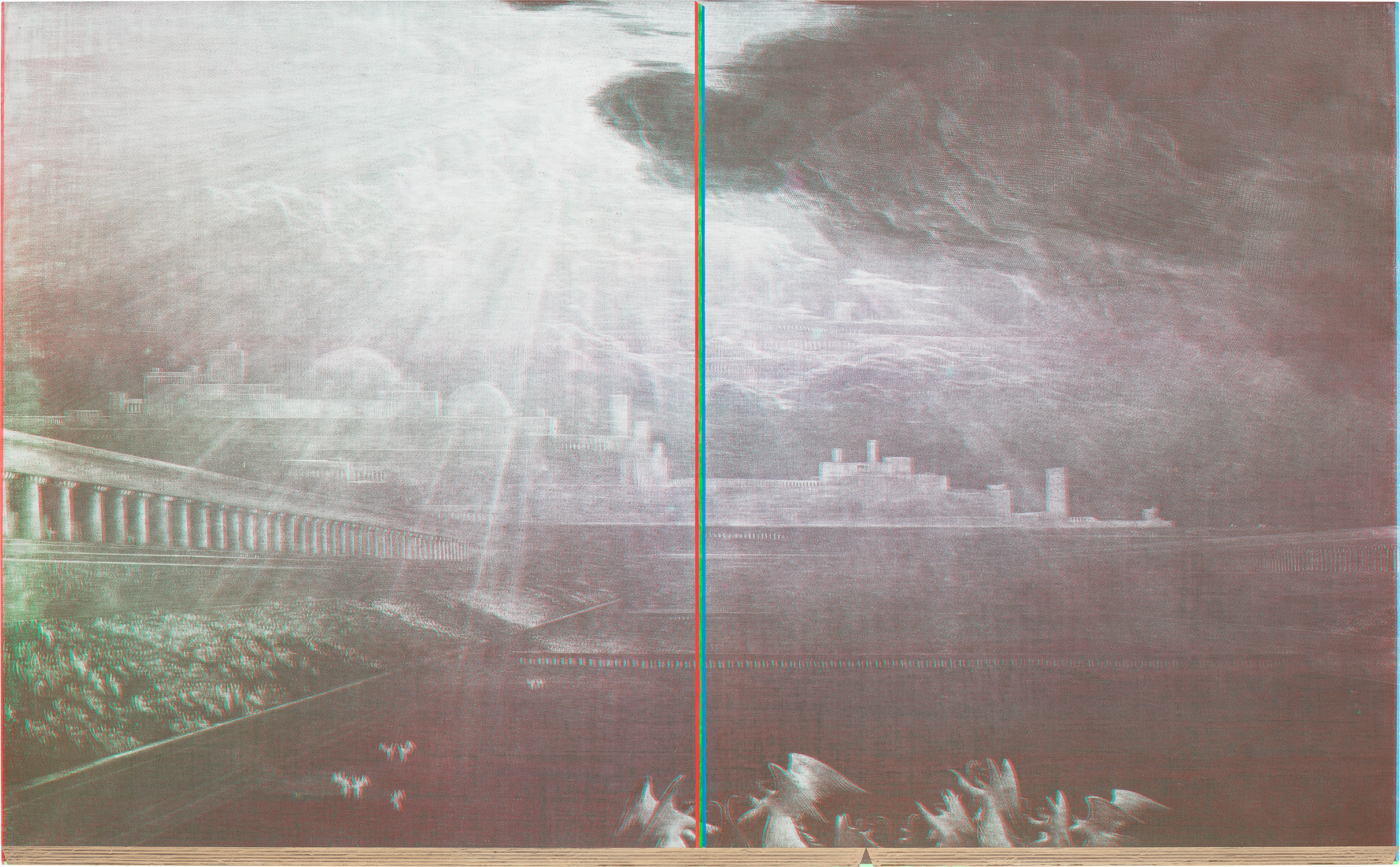 R.H. Quaytman — Spine, Chapter 20 (iamb/Martin)