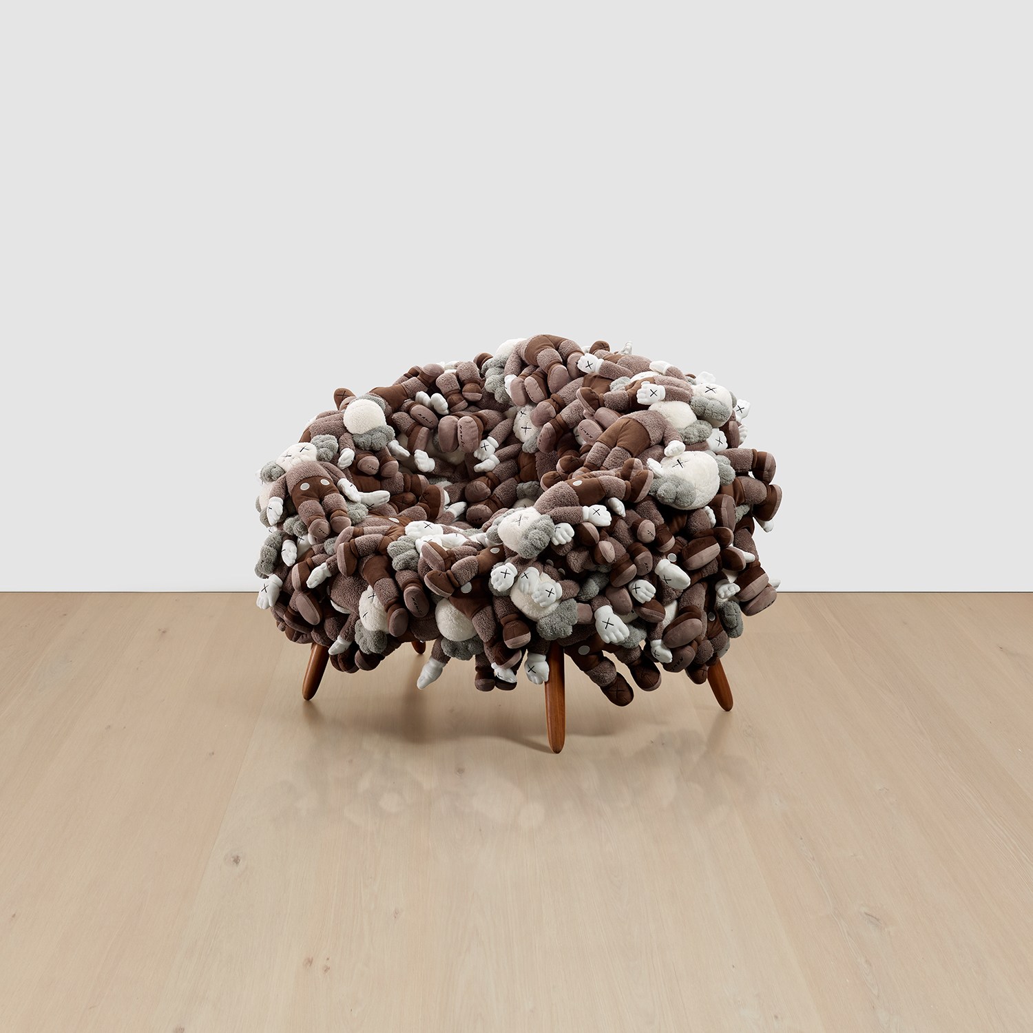KAWS — Companion Chair (brown)