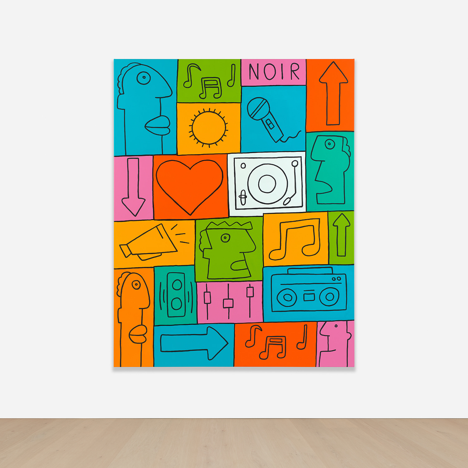 Thierry Noir — Music brightens my day from the moment the sun rises