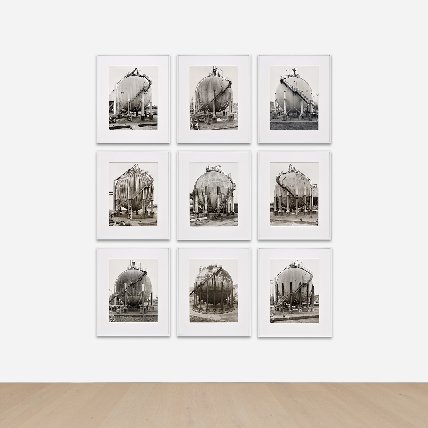 Bernd and Hilla Becher — Gas Tanks (Spherical)