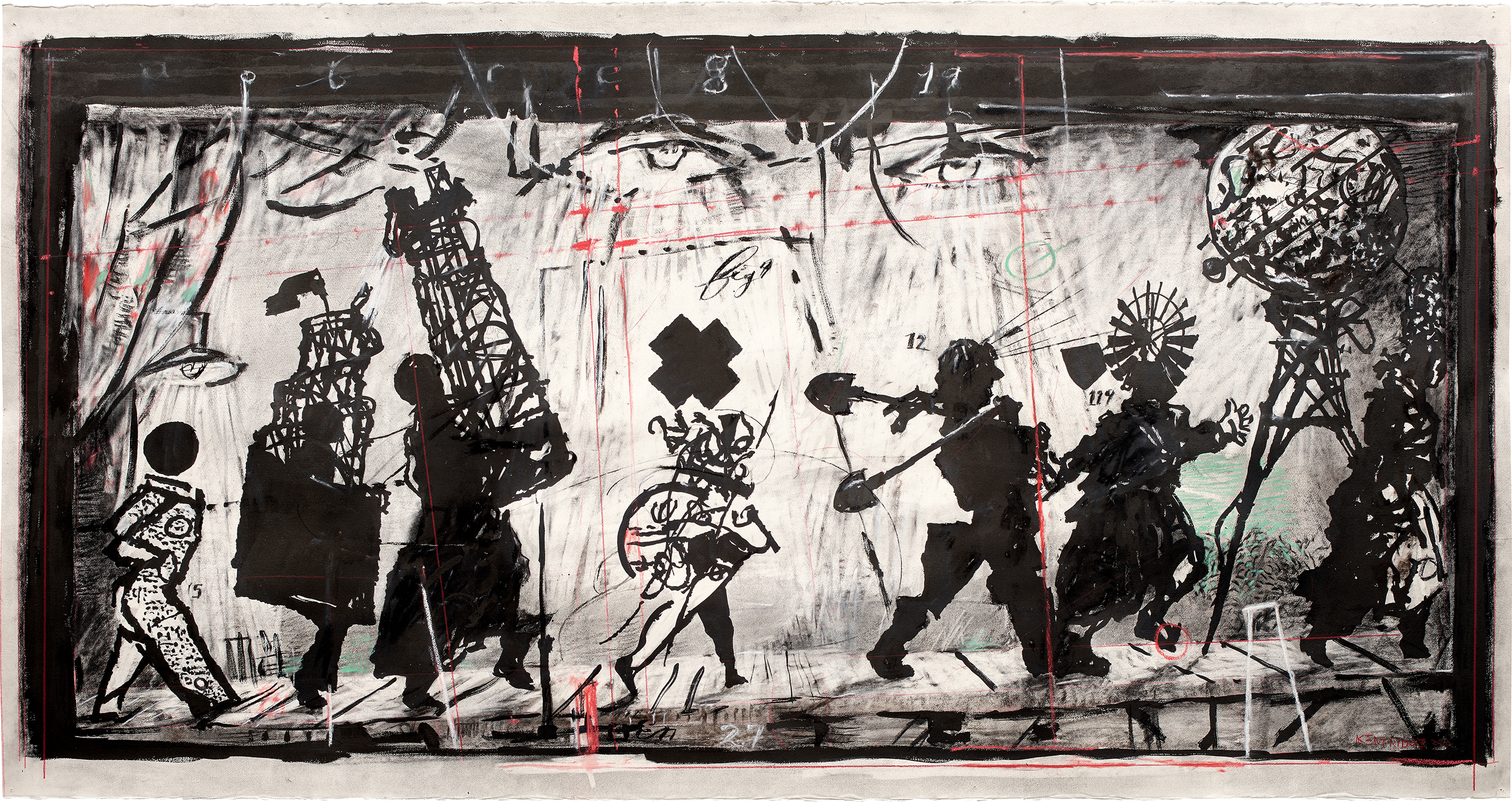William Kentridge — Eight Figures