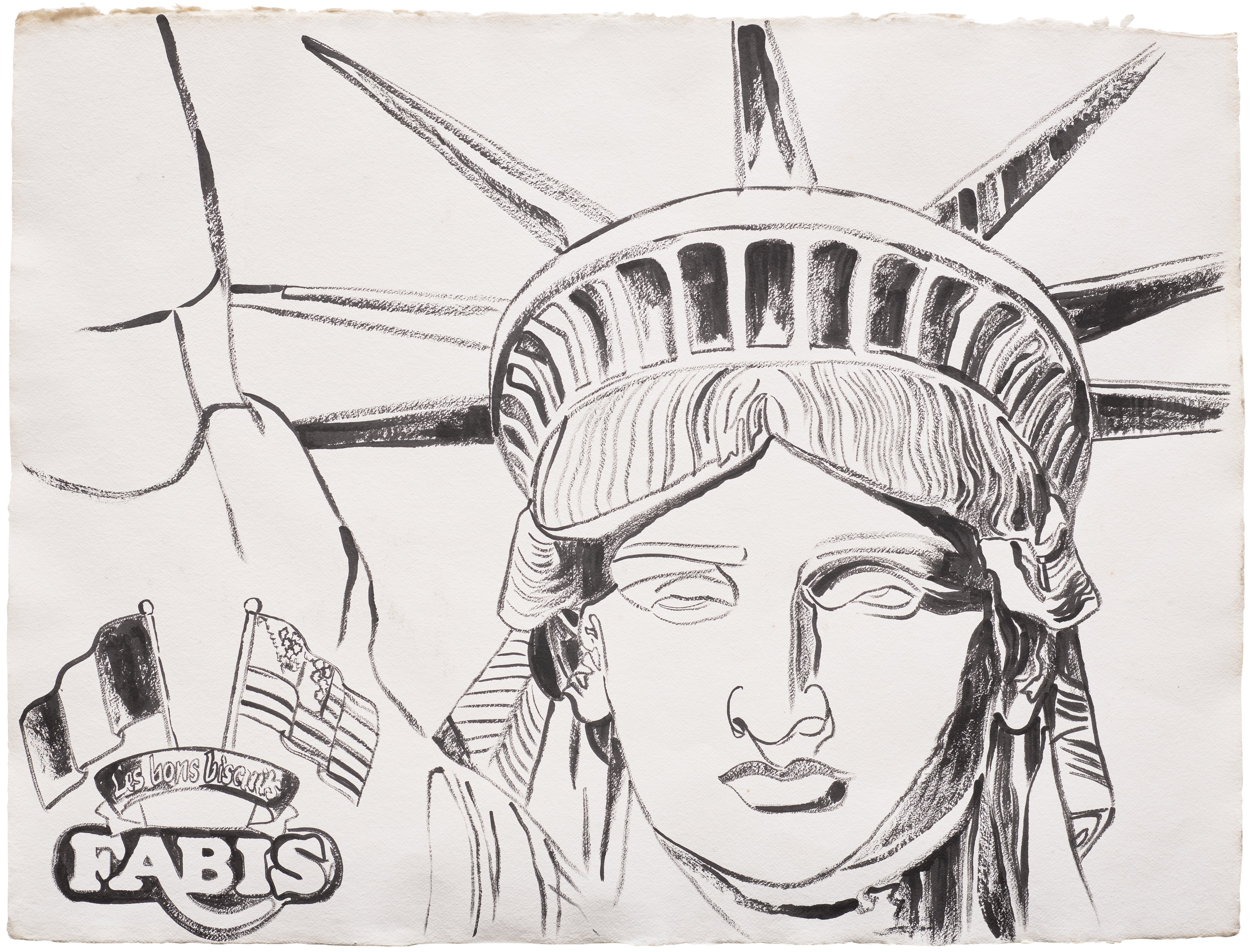 Andy Warhol — Statue of Liberty-Fabis