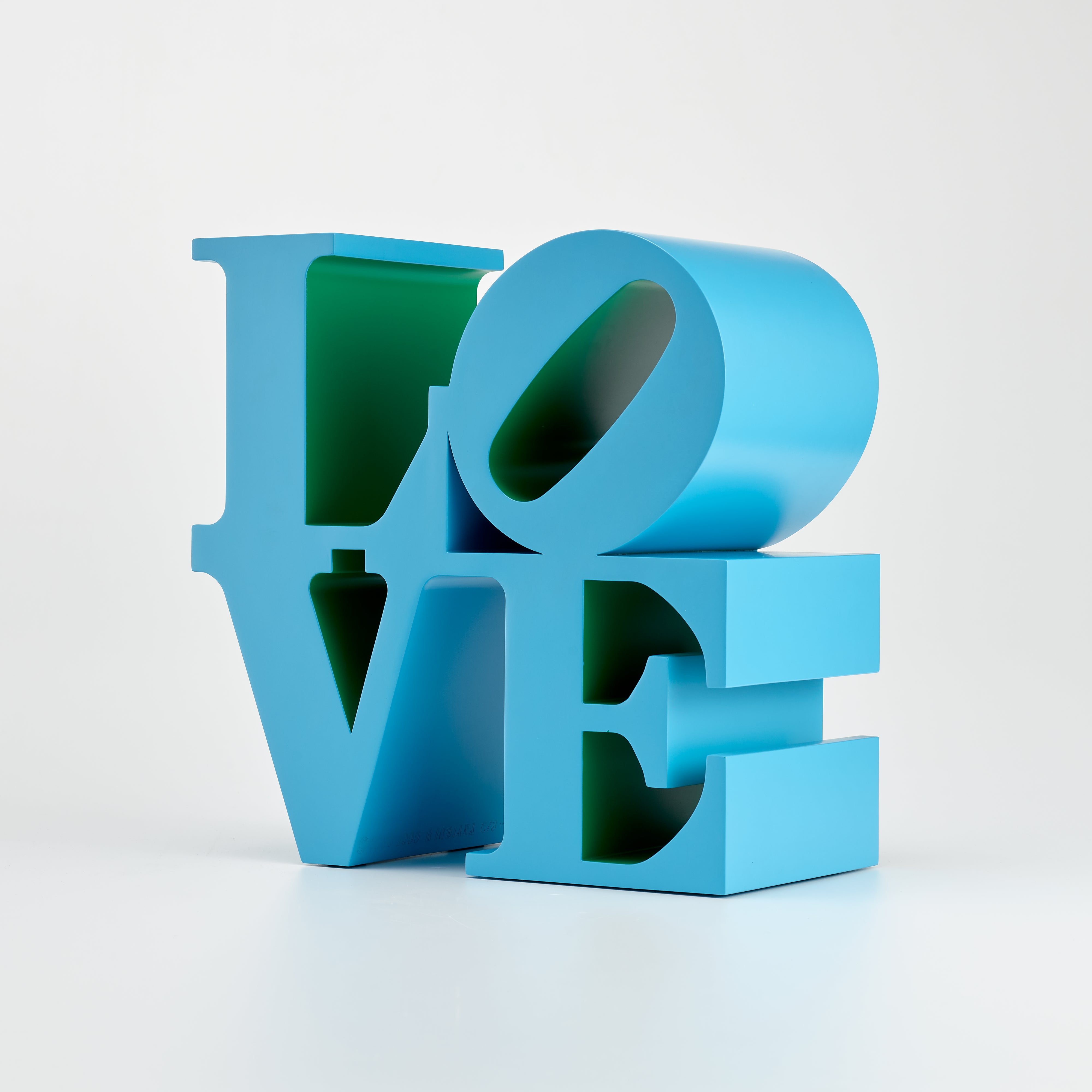 Robert Indiana — Love-Blue-Green