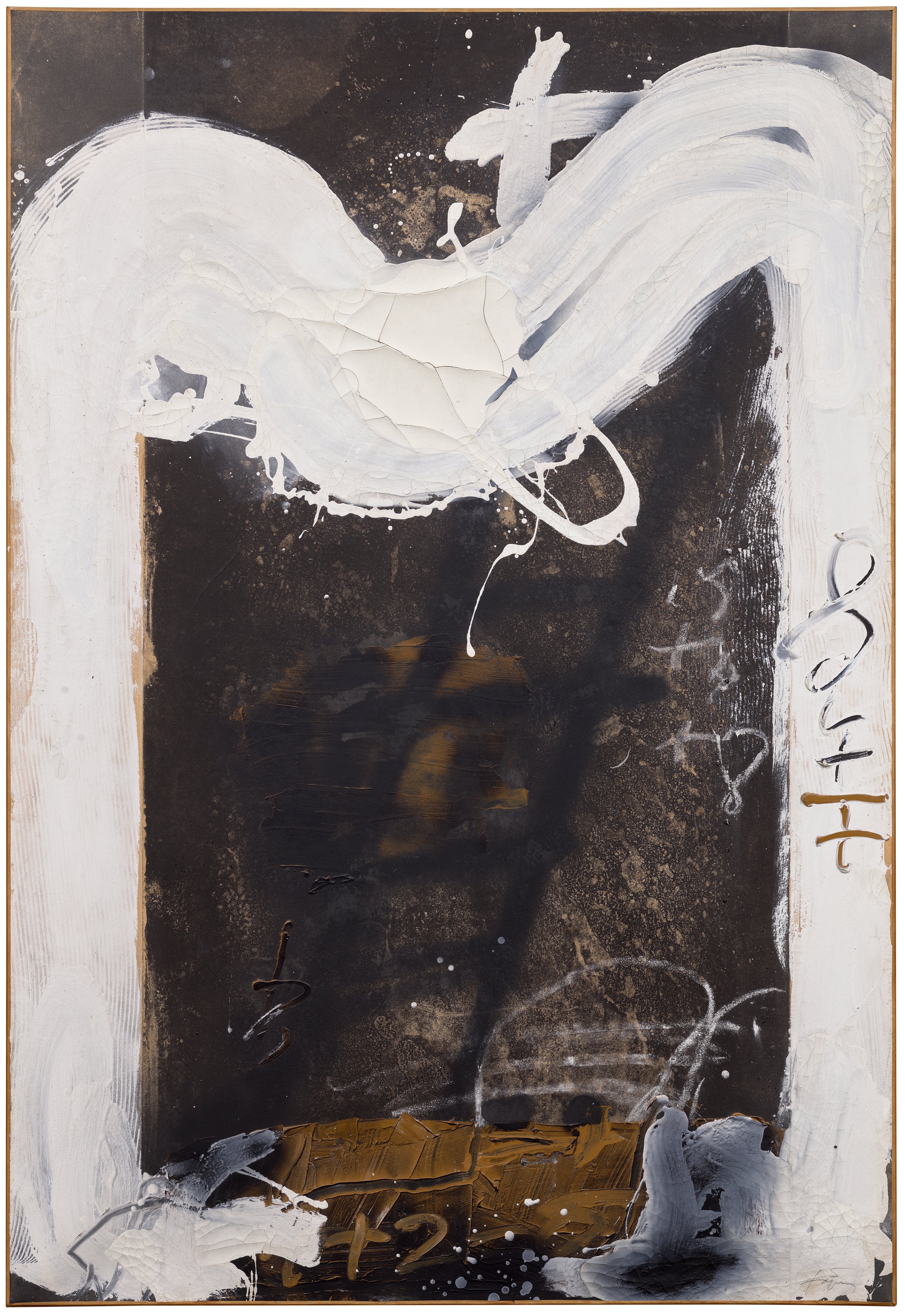 Antoni Tàpies — M i creu blanques