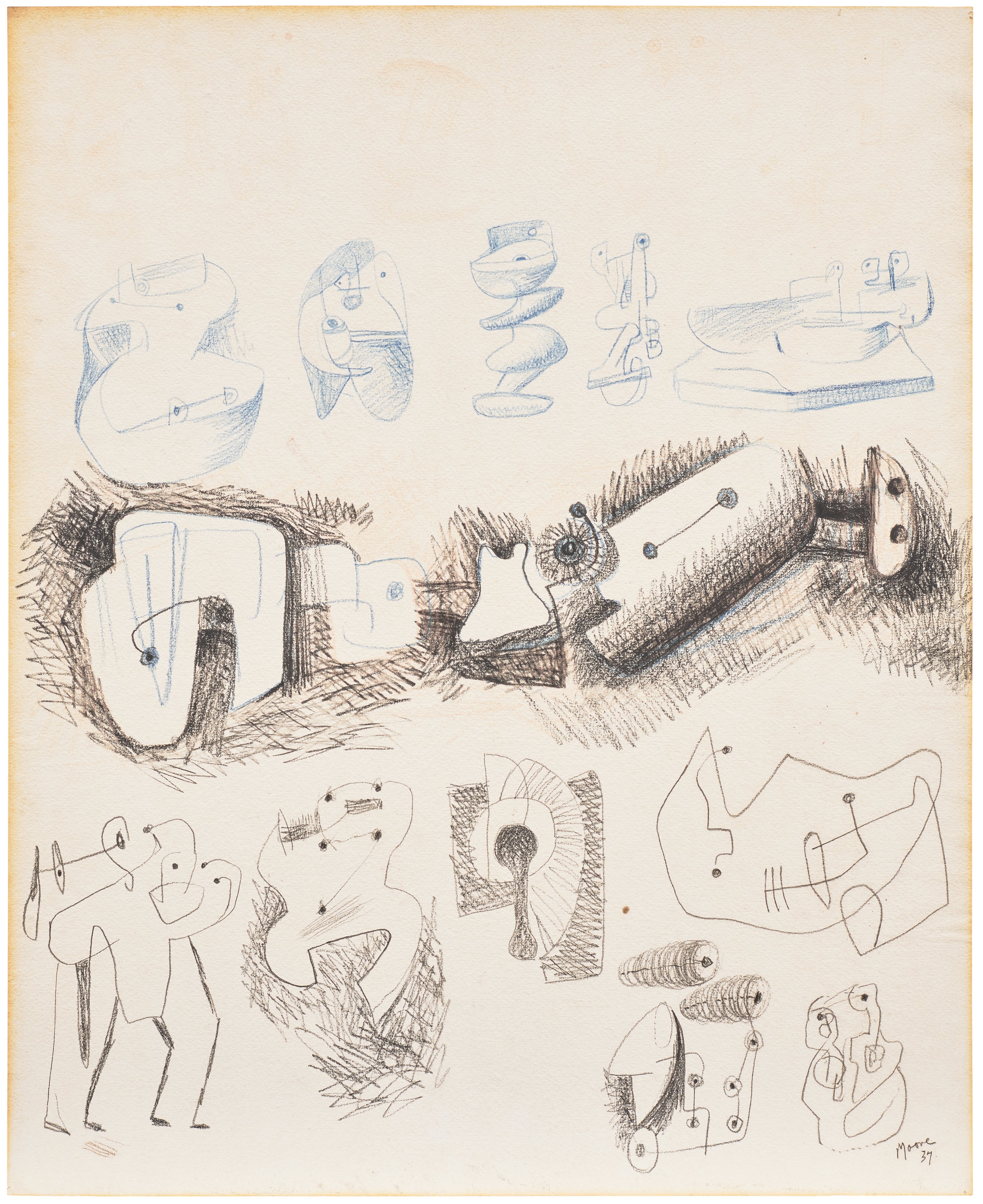 Henry Moore — Sculptural Ideas