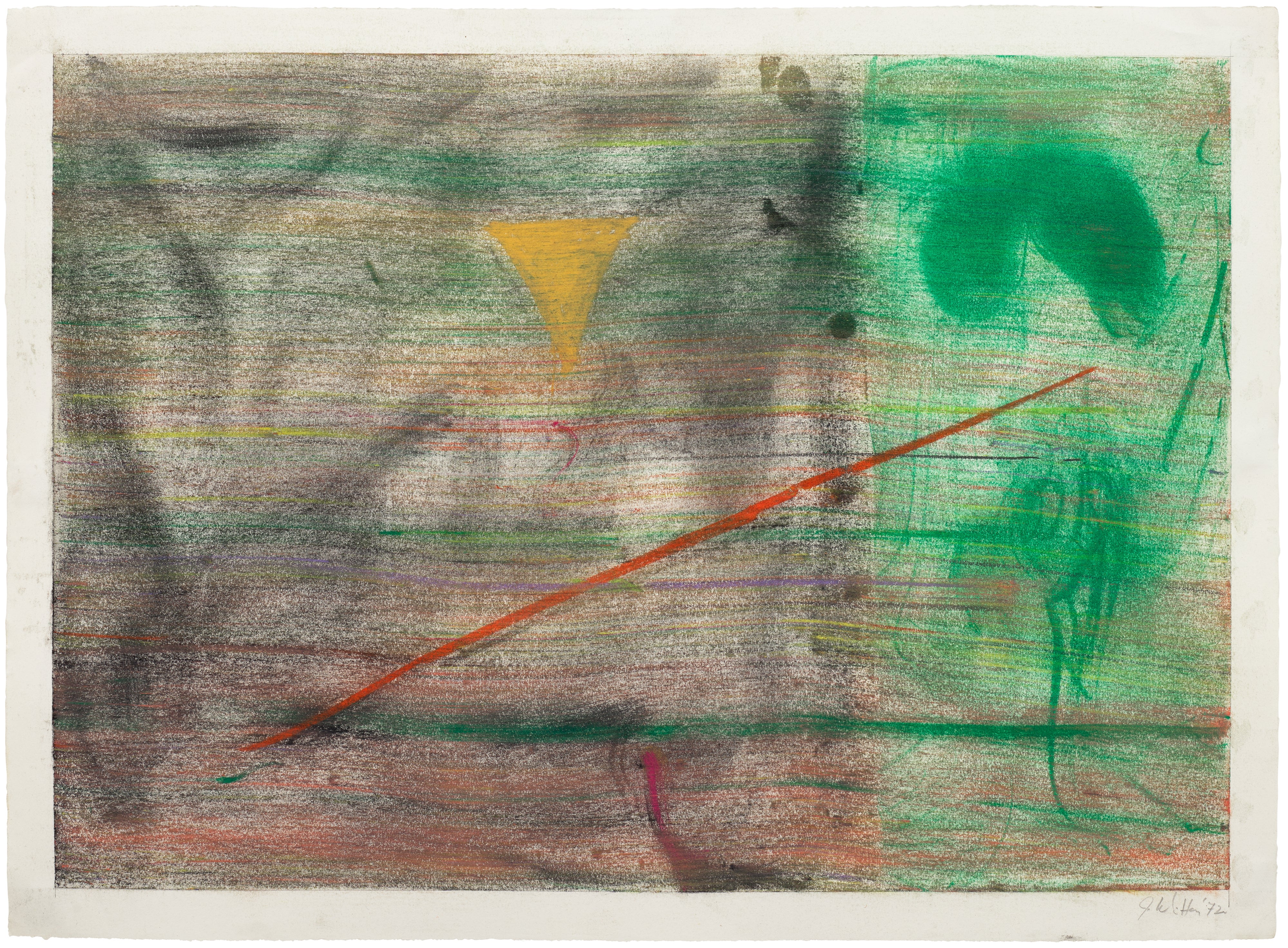 Jack Whitten — Horizontal Plane A