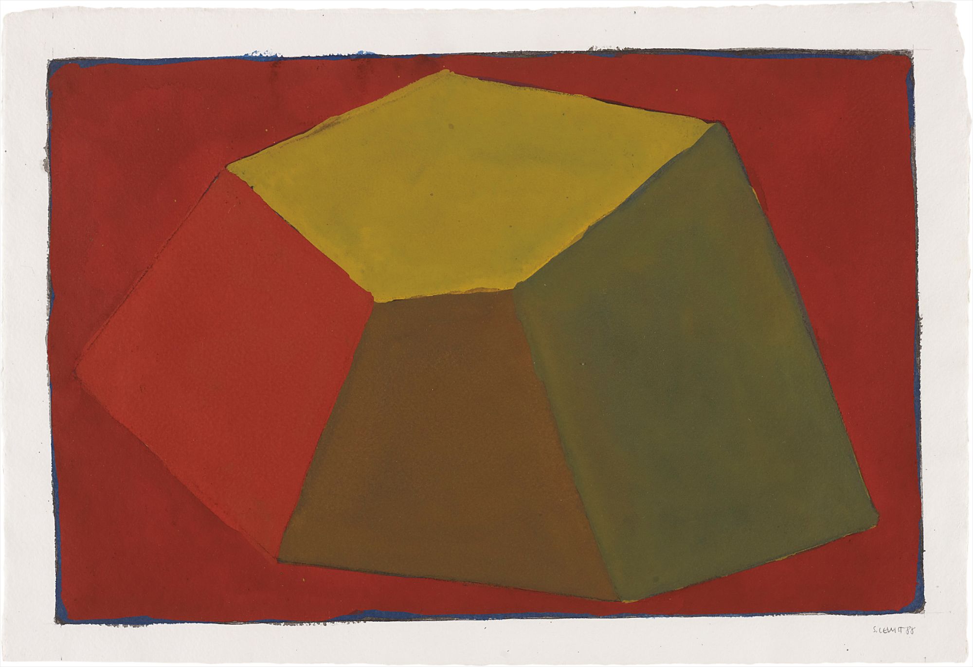 Sol LeWitt — Flat-top pyramid