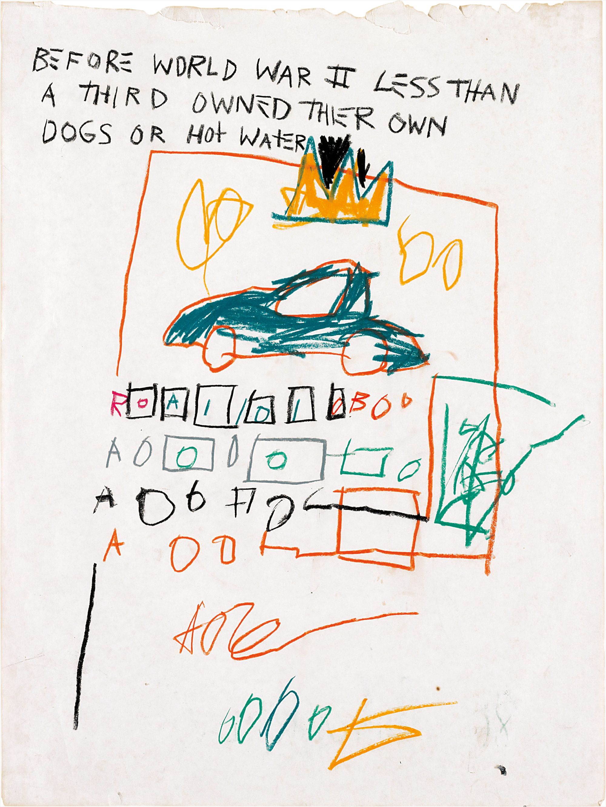 Jean-Michel Basquiat — “ Believe it or not, I can actually draw.” - Jean-Michel Basquiat