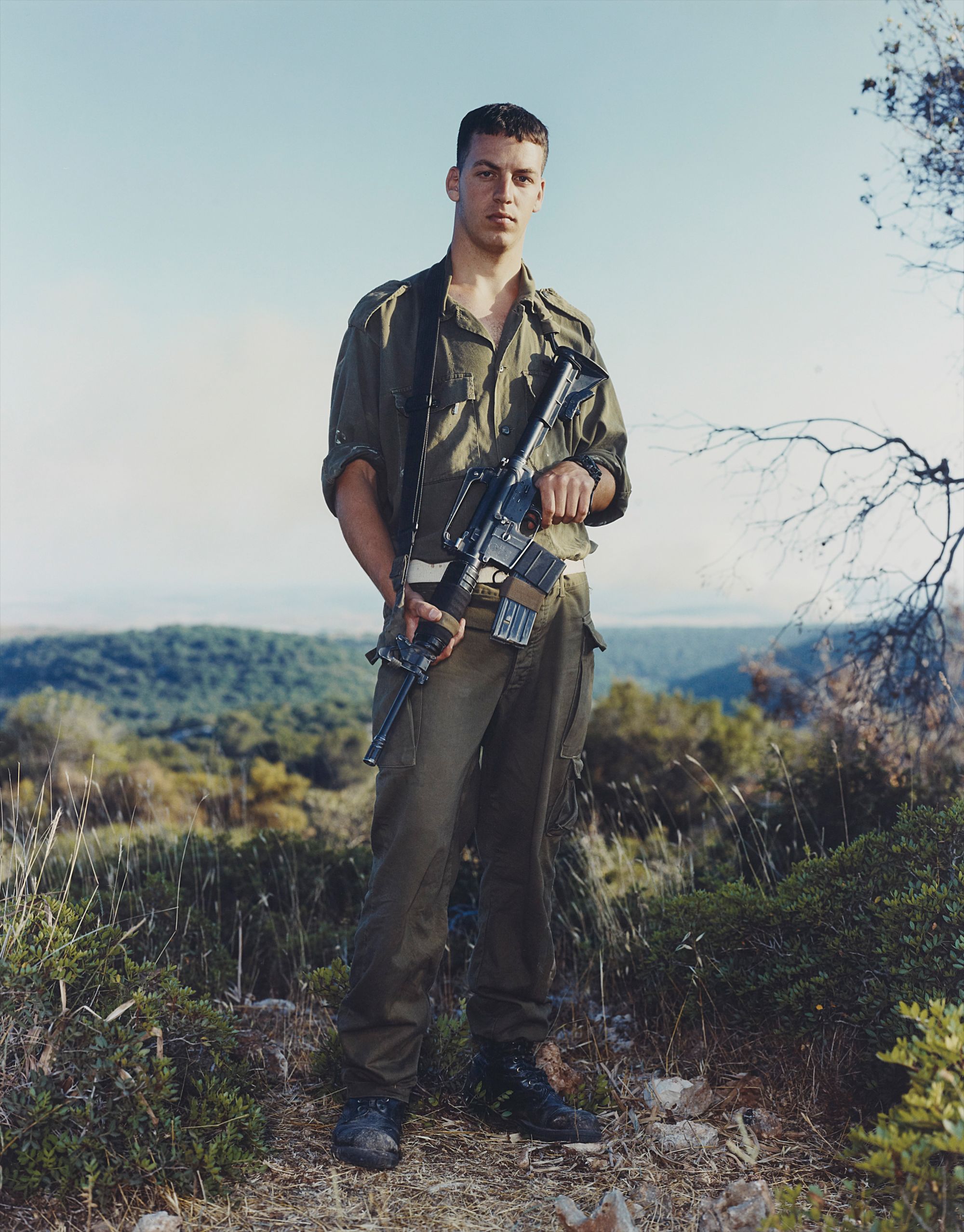 Rineke Dijkstra — Amit, Golani Brigade, Elyacim, Israel, May 26, 1999 (C)