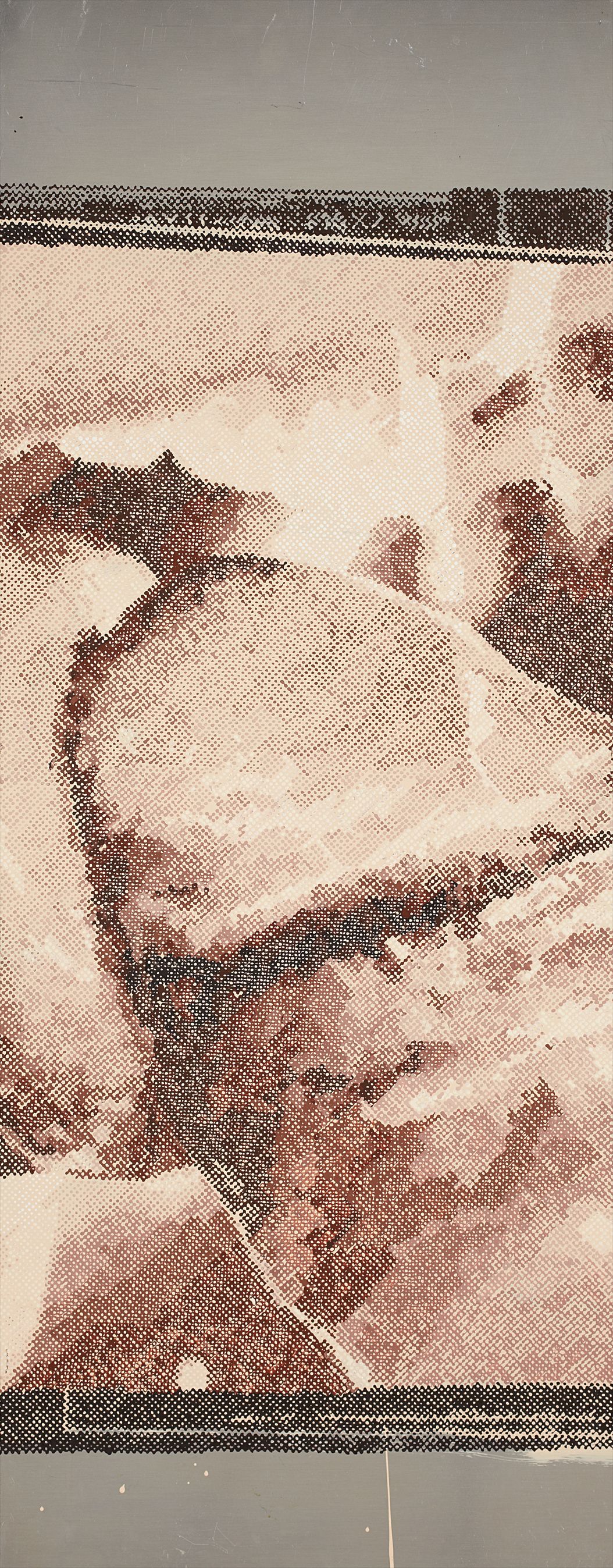 Marilyn Minter — Porn Grid #Eight (Sepia Singer)