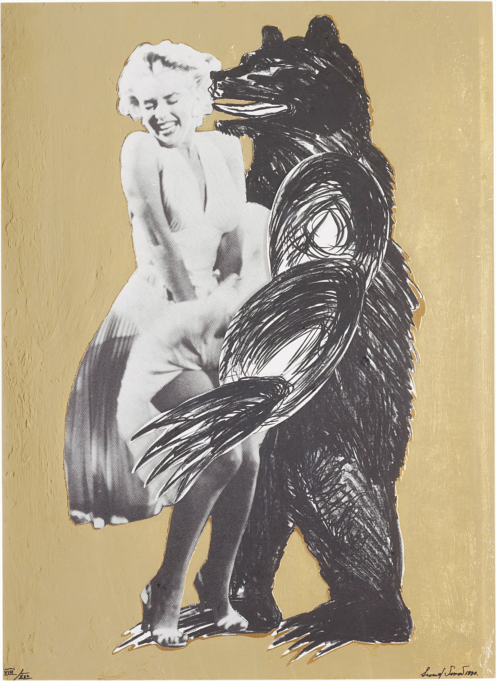 Leonid Sokov — Marilyn Monroe and the Russian Bear