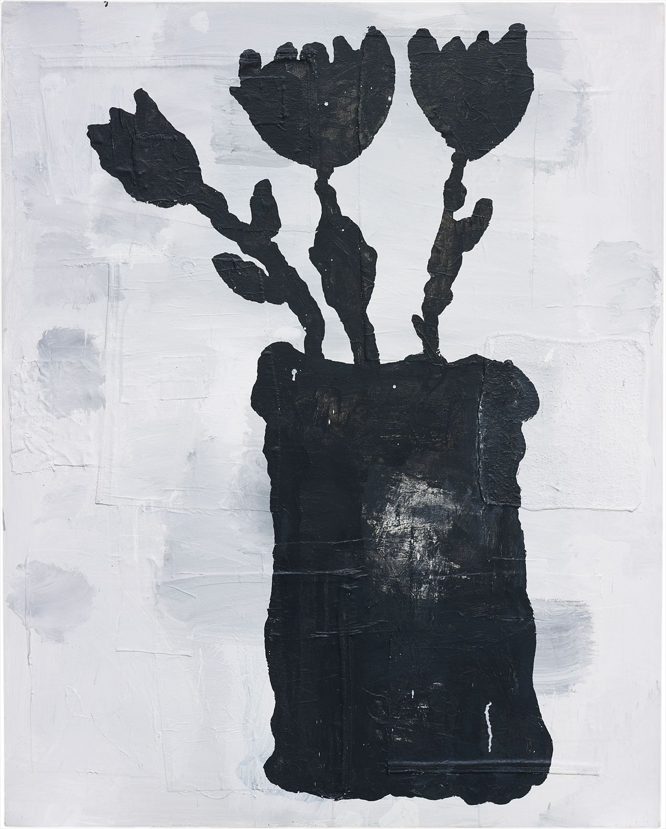 Donald Baechler — Flowers #13