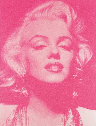 Marilyn Portrait "Reach out and touch Faith"