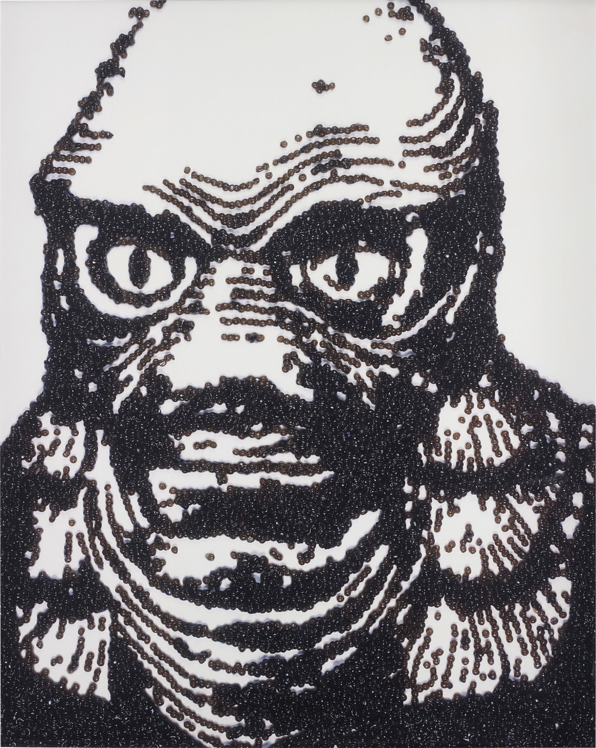 Vik Muniz — Creature from the Black Lagoon (From Caviar Monsters)