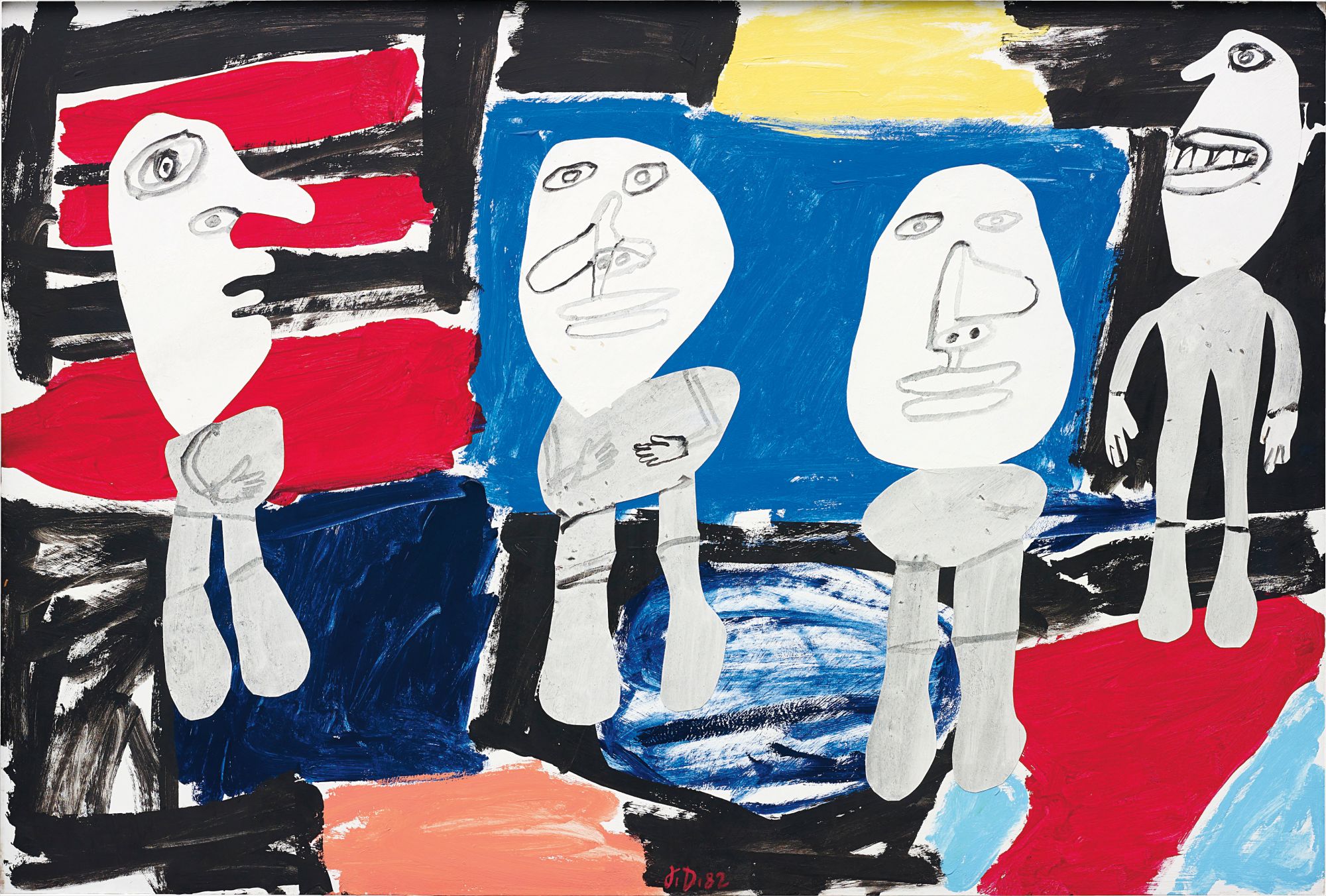 Jean Dubuffet — Site aux Promenadeurs