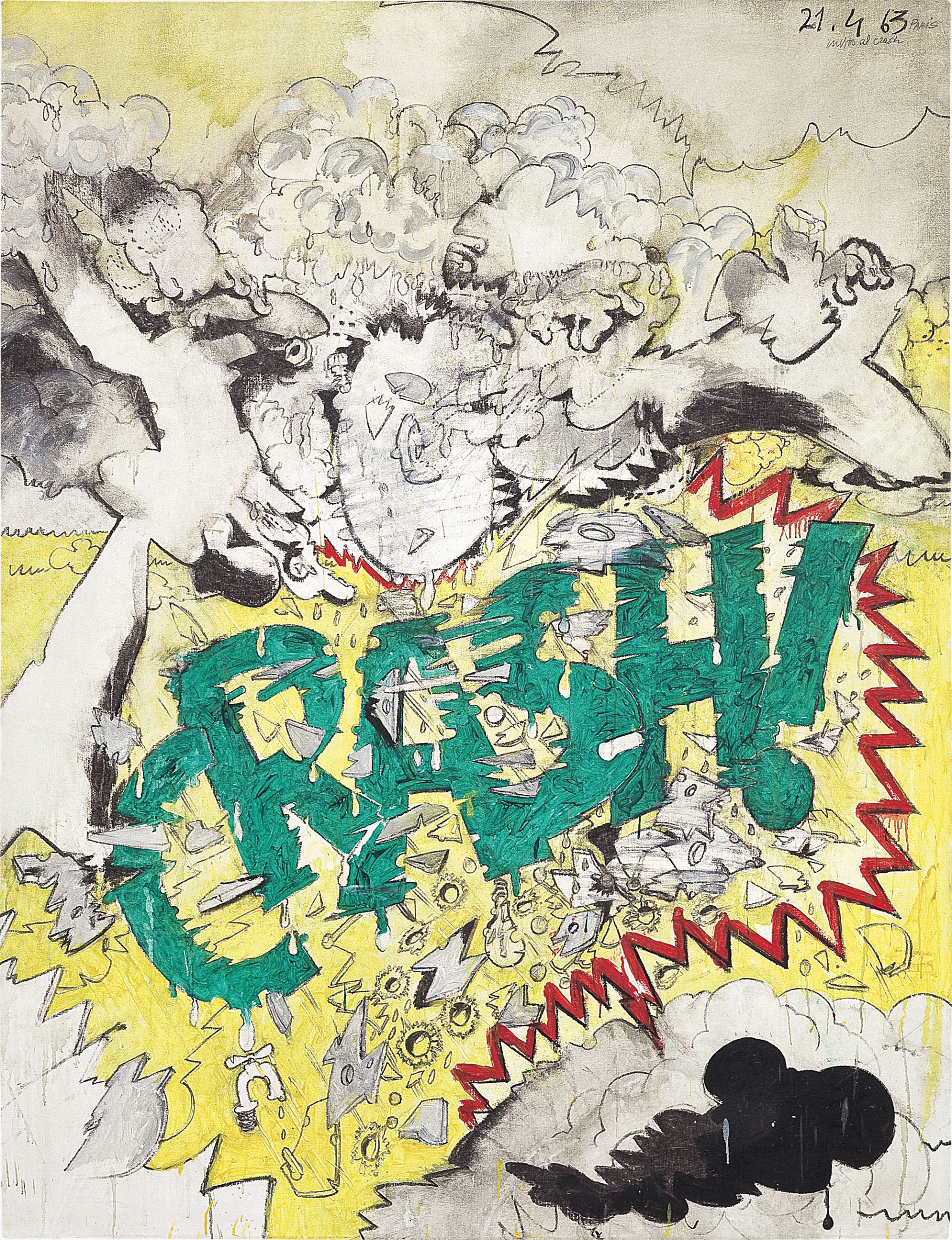 Valerio Adami — Invito al Crash!