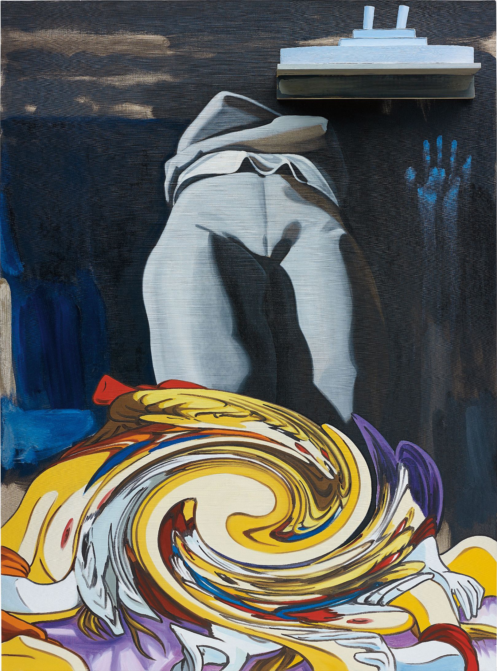 David Salle — Freighter